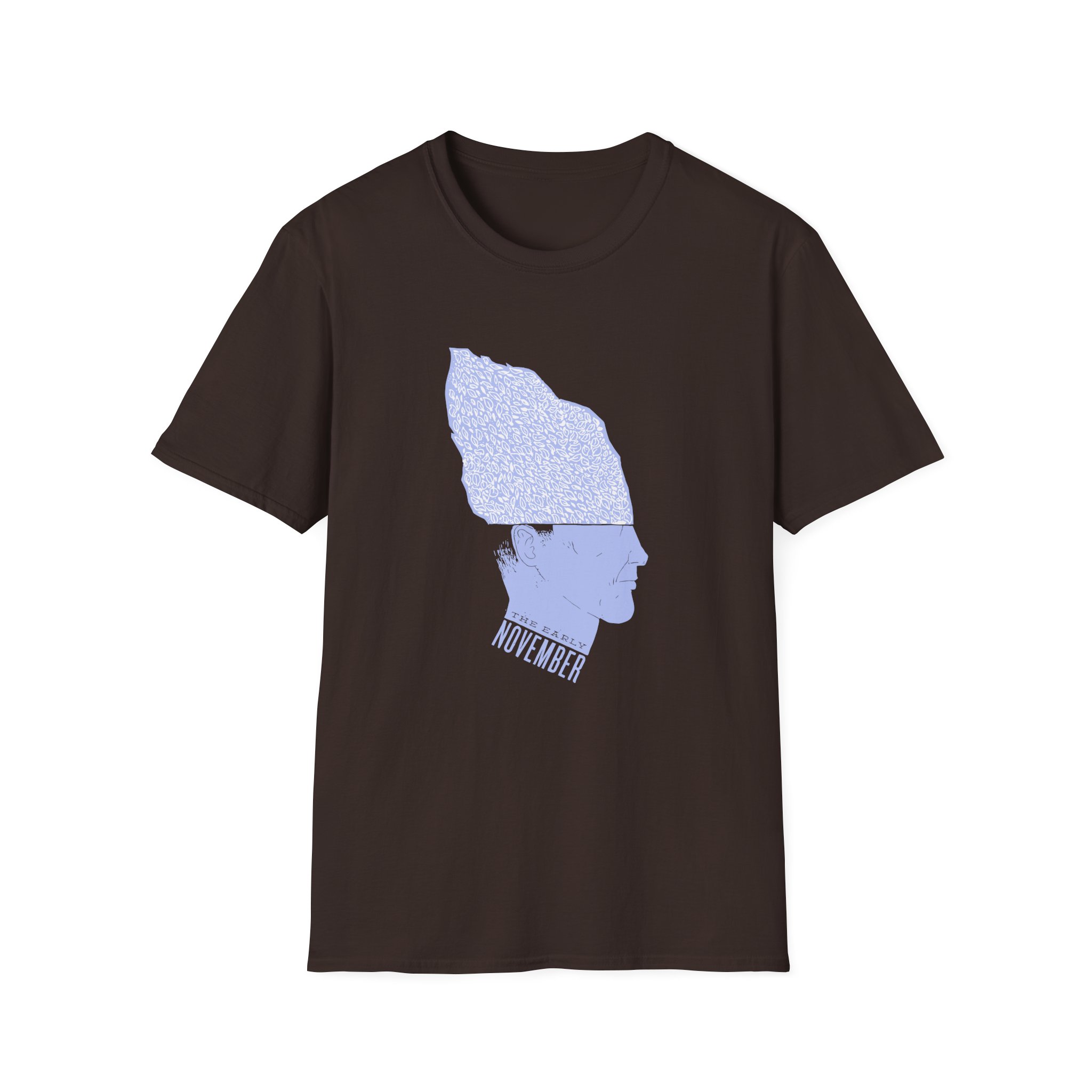 The Early November Leaf Head Unisex Softstyle T-Shirt