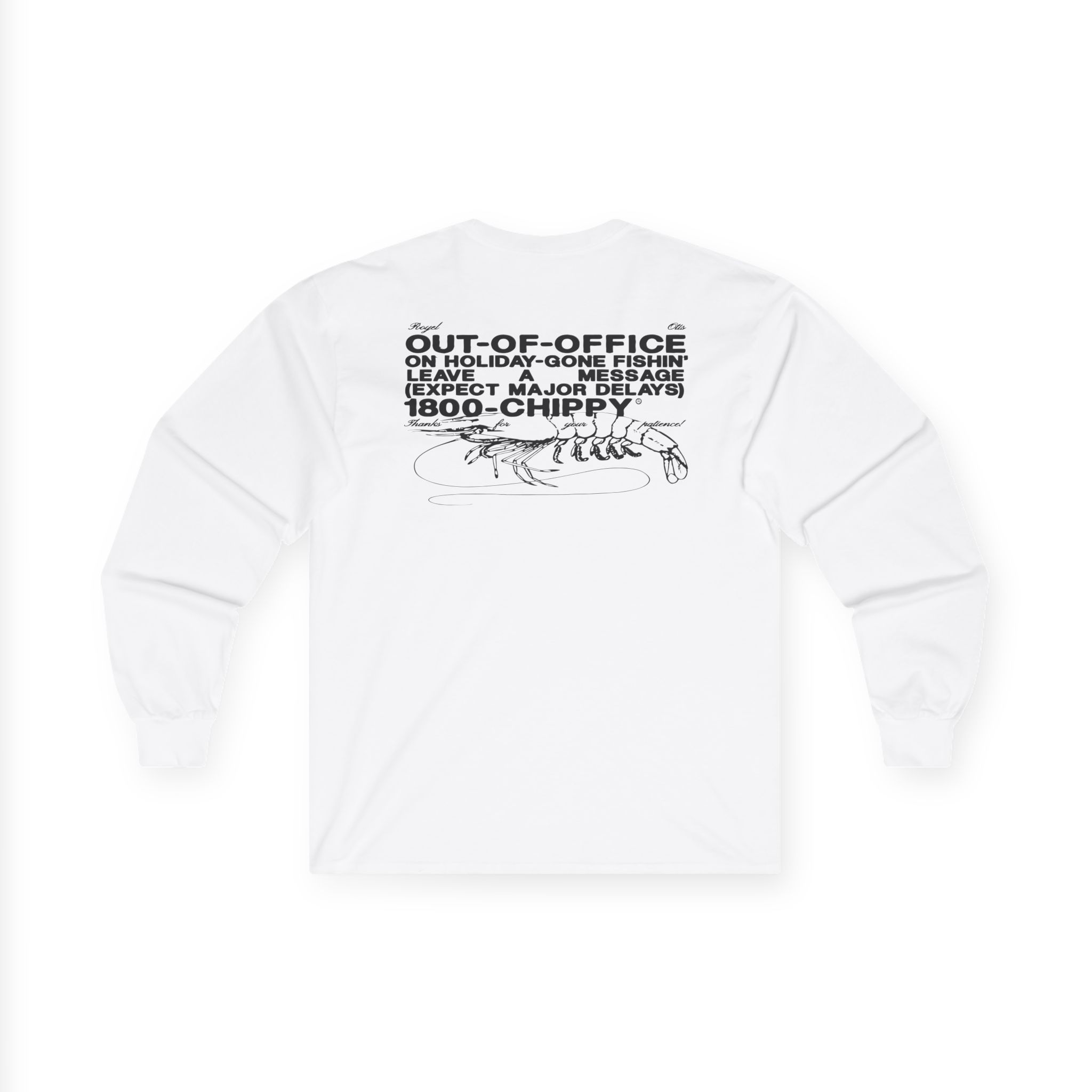 Royel Otis Out of Office Chippy Unisex Ultra Cotton Long Sleeve Tee