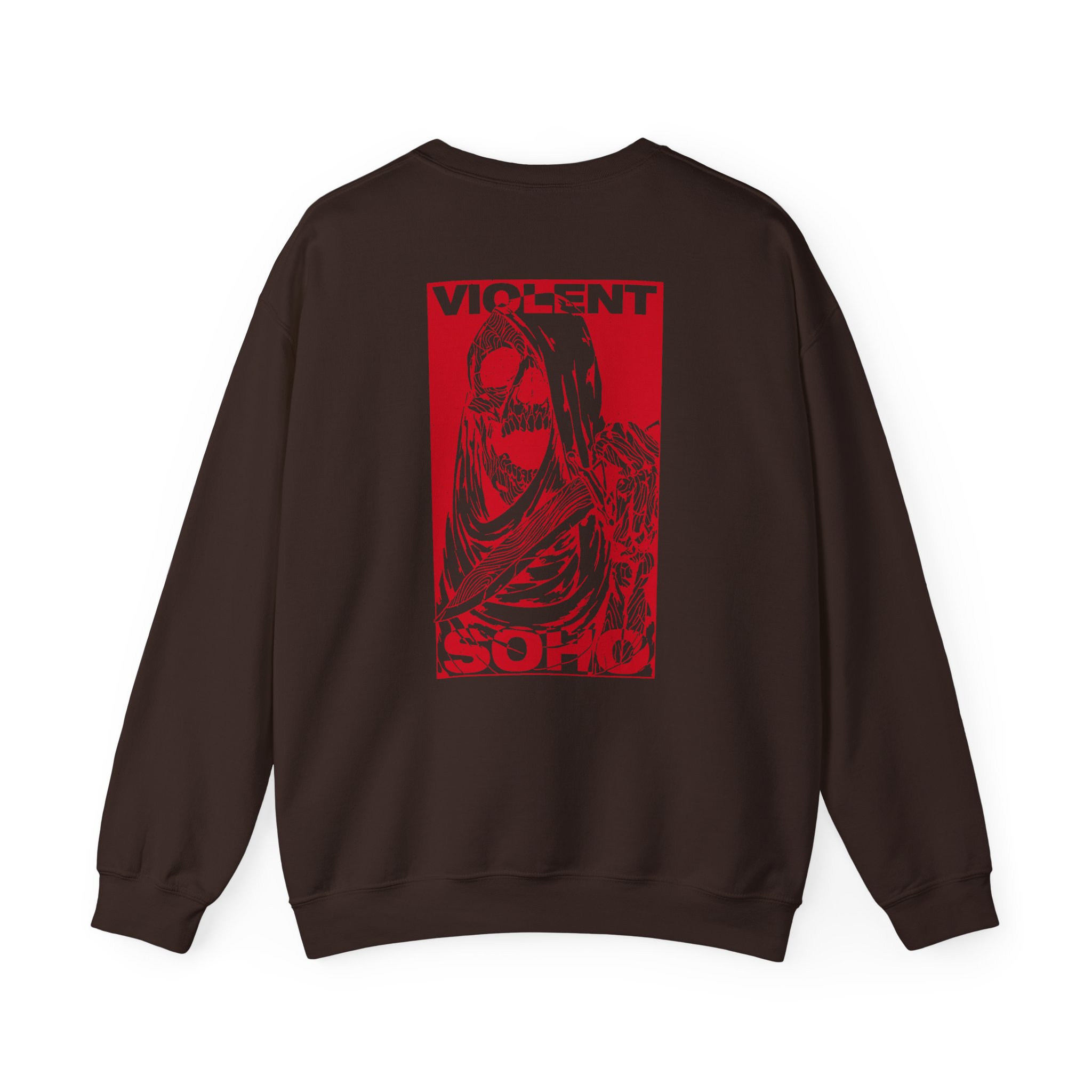 Violent Soho Skull Unisex Heavy Blendâ„¢ Crewneck Sweatshirt