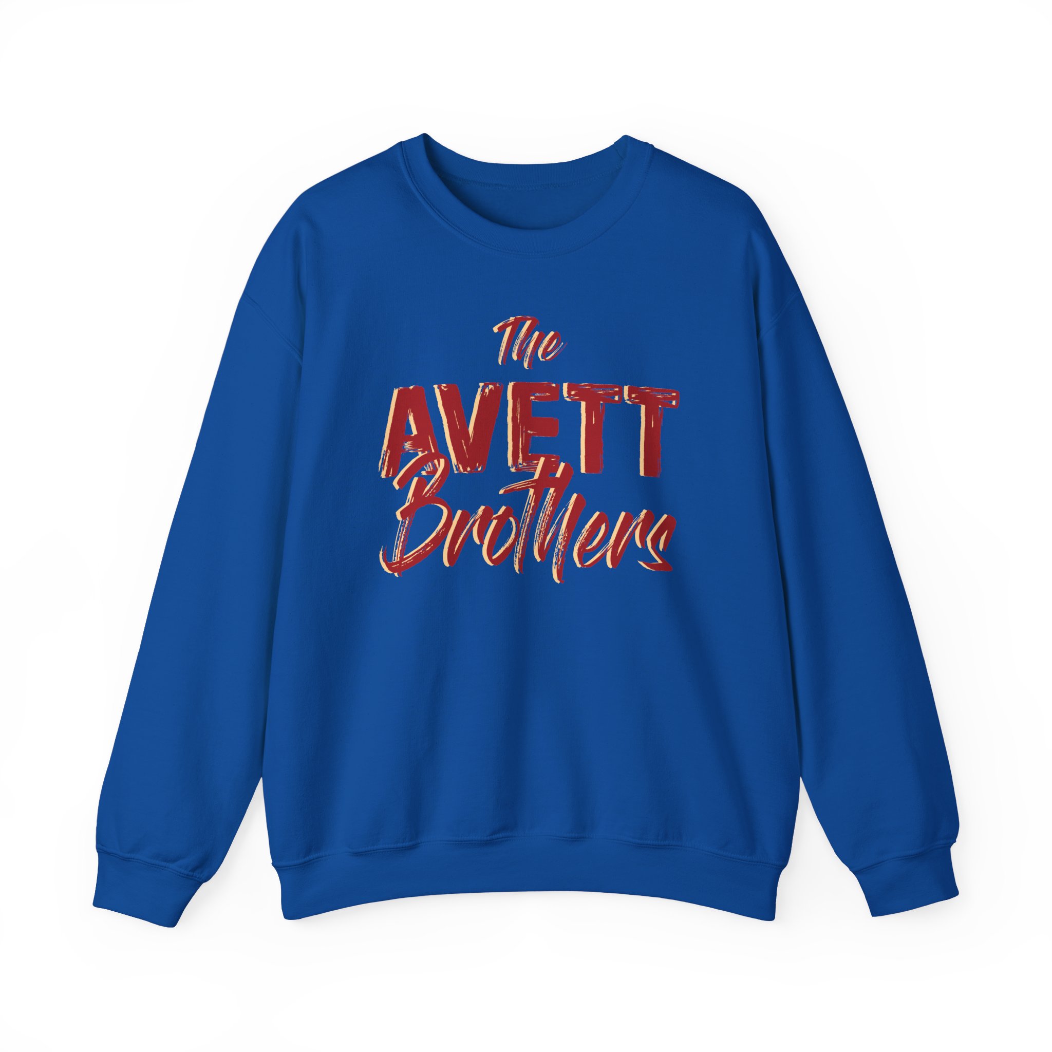 Avett Brothers Painted Sign Logo Unisex Heavy Blendâ„¢ Crewneck Sweatshirt