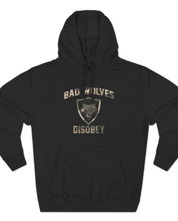 Bad Wolves Disobey Three-Panel Fleece Hoodie