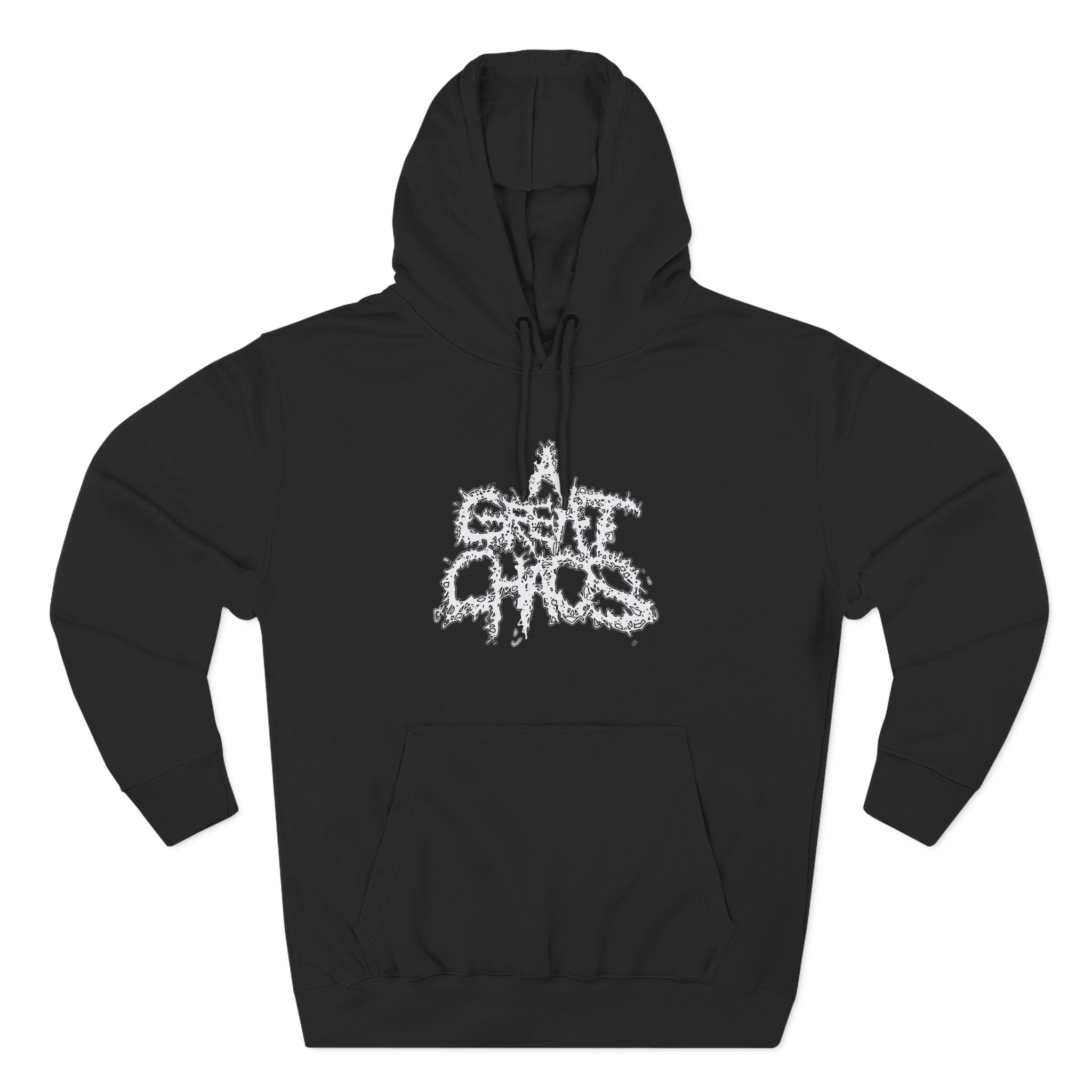 A Great Chaos Spell Out Three-Panel Fleece Hoodie