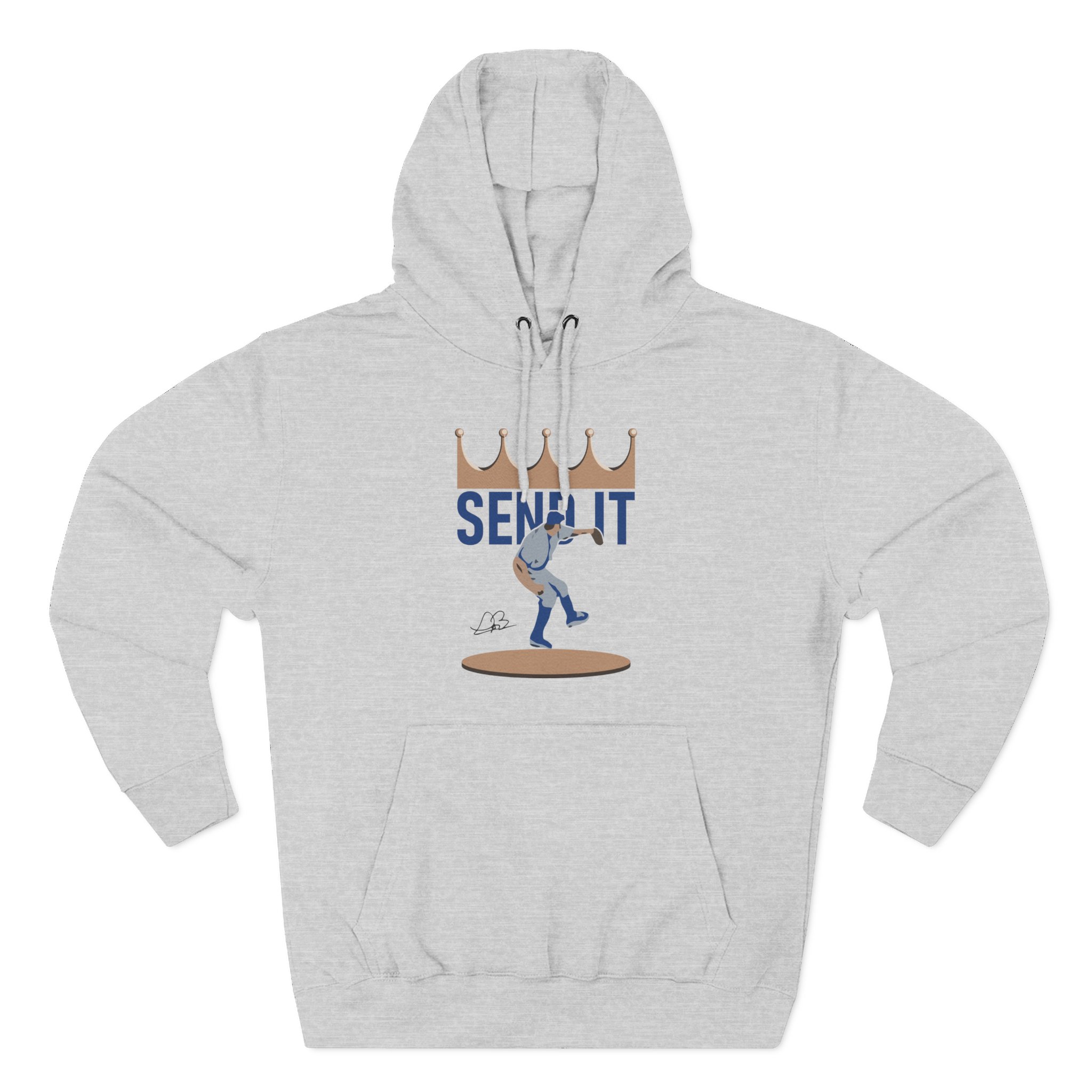 Trevor Bauer Send It Three-Panel Fleece Hoodie