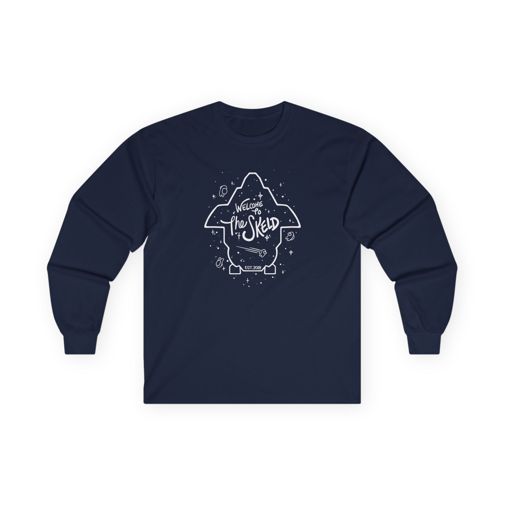 Among Us Welcome to the Skeld Unisex Ultra Cotton Long Sleeve Tee