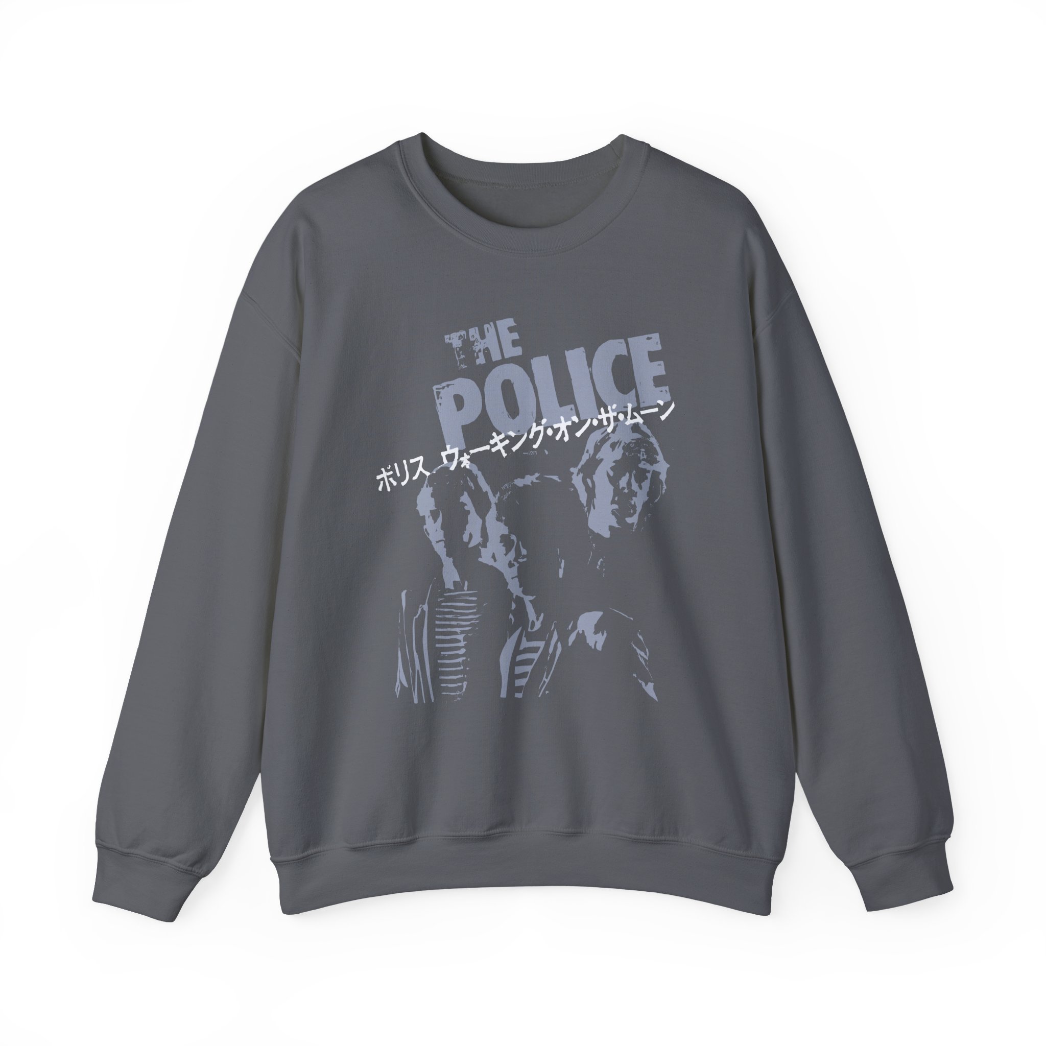 The Police Japan Retro Unisex Heavy Blendâ„¢ Crewneck Sweatshirt