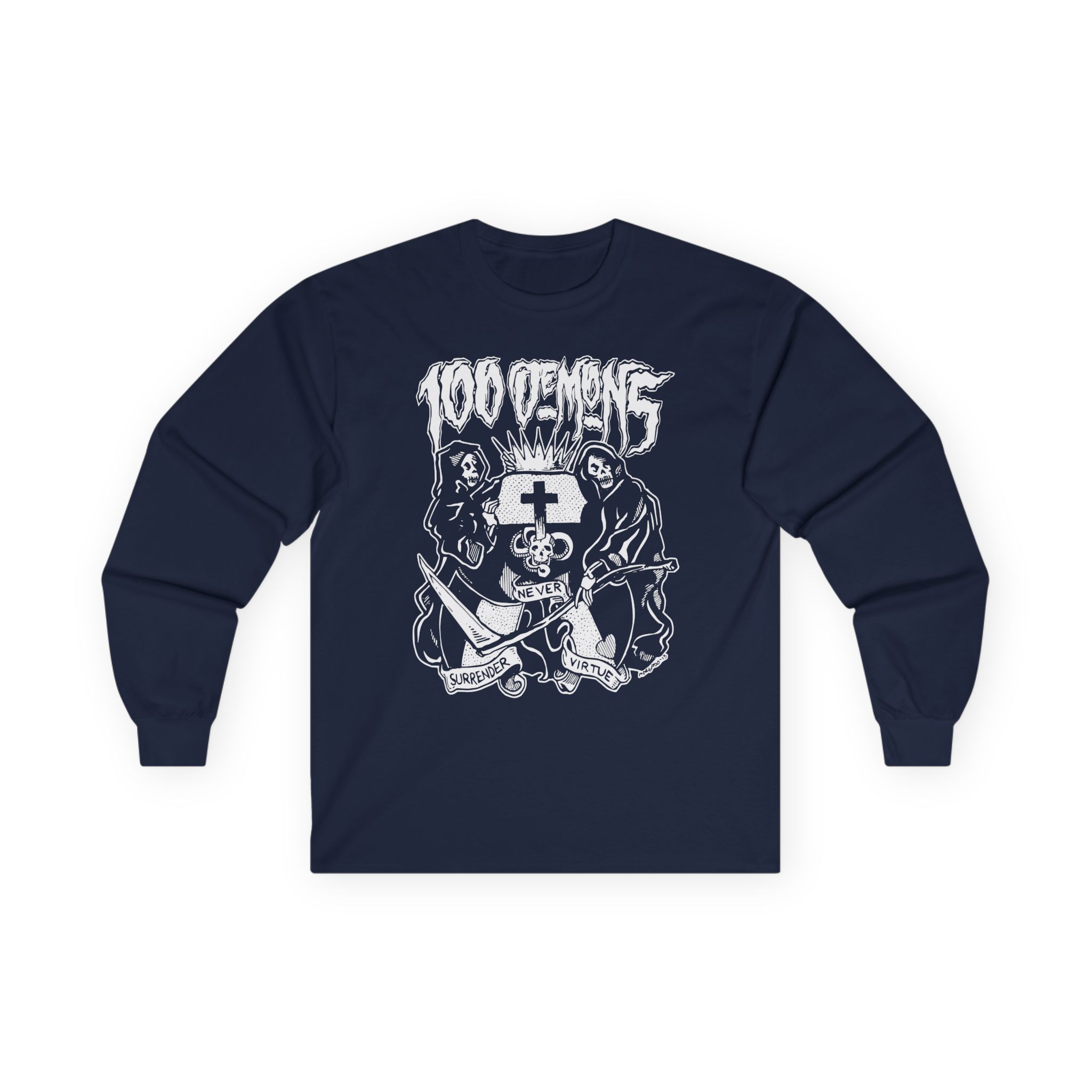 100 Demons Unisex Ultra Cotton Long Sleeve Tee