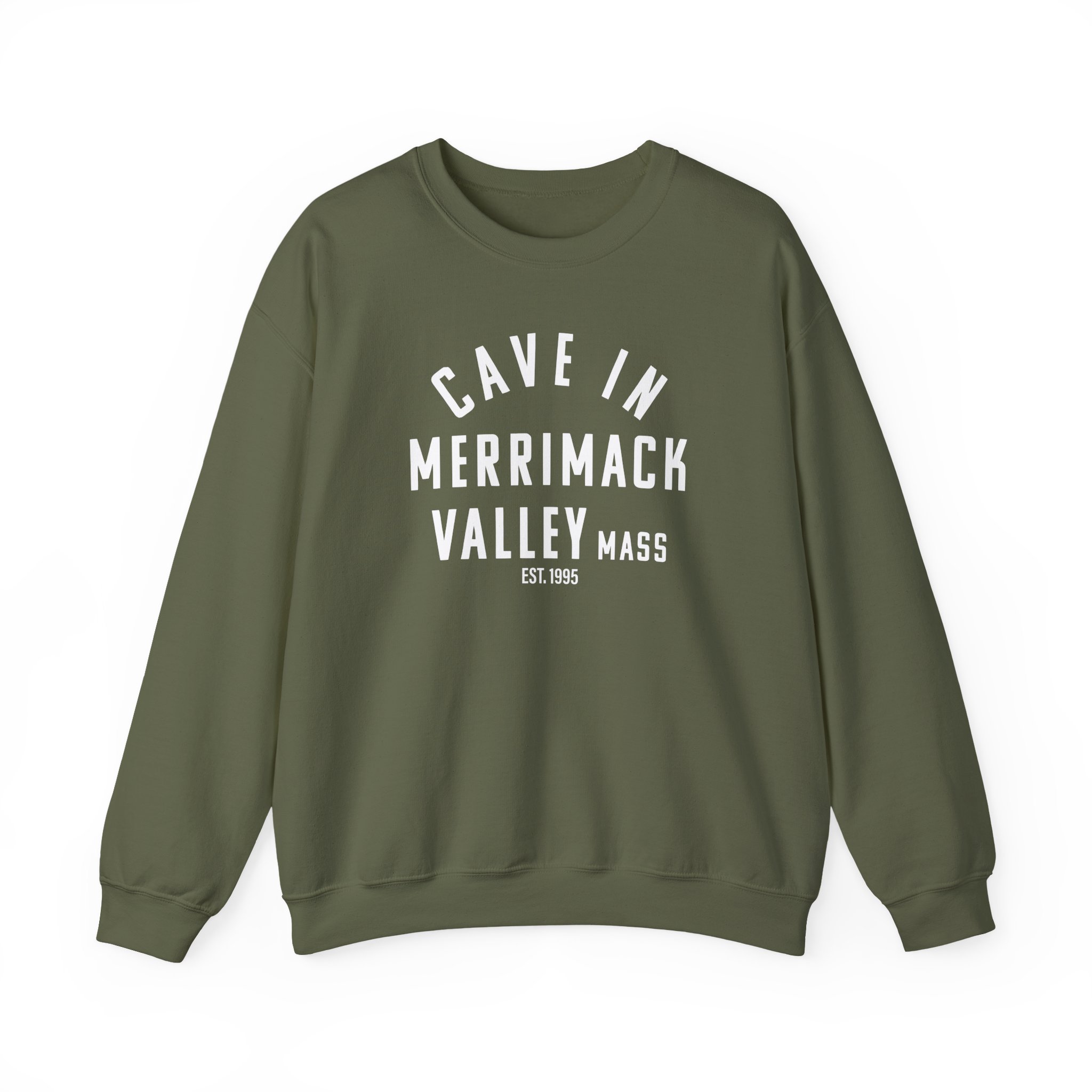 Cave in Merrimack Valley Unisex Heavy Blendâ„¢ Crewneck Sweatshirt