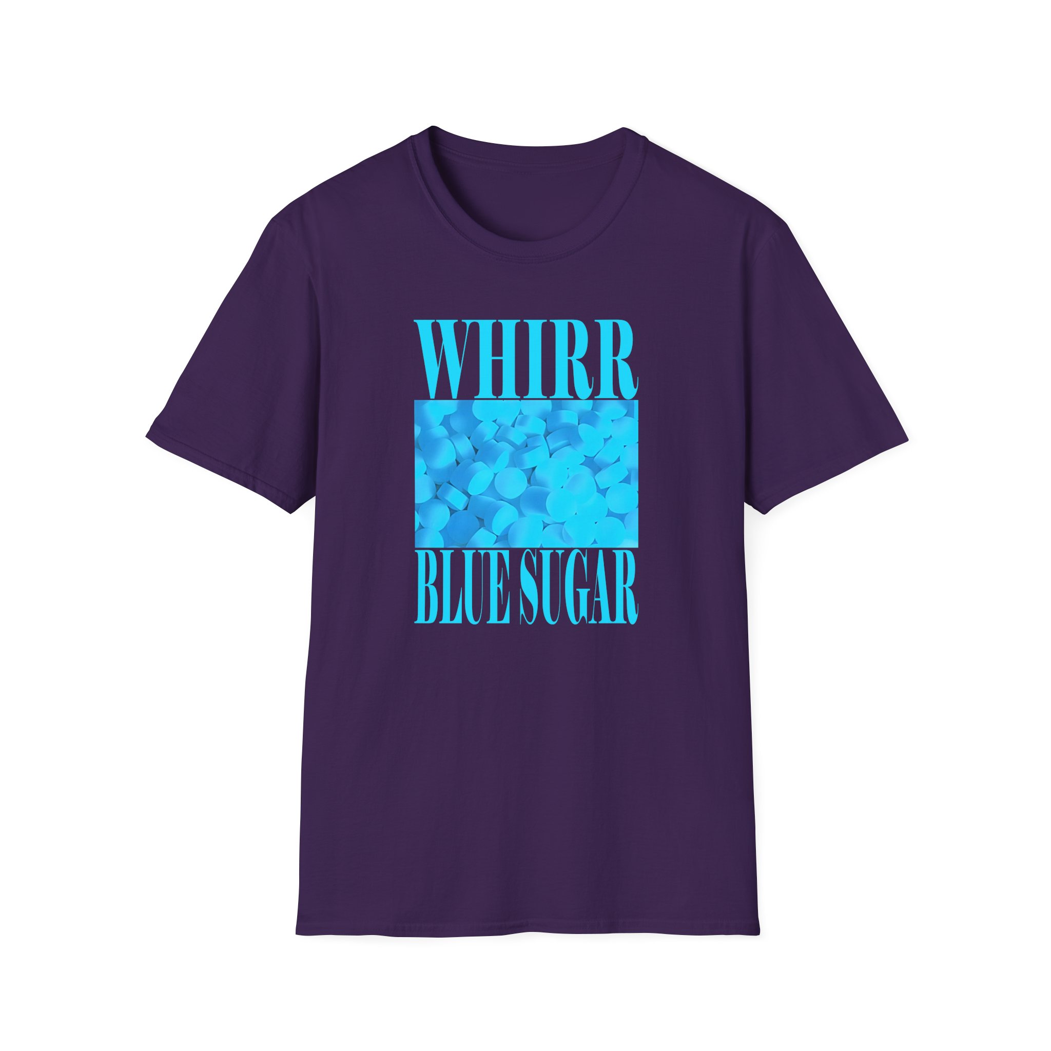 Whirr Blue Sugar Unisex Softstyle T-Shirt