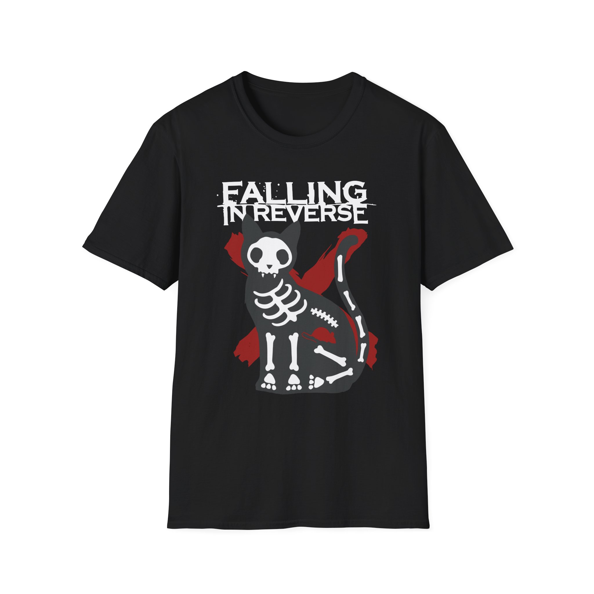 Falling in Reverse X-Ray Cat Unisex Softstyle T-Shirt