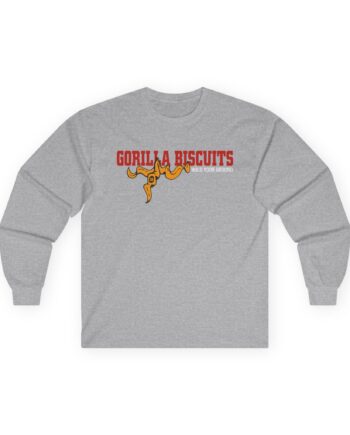 Gorilla Biscuits Hold Your Ground Unisex Ultra Cotton Long Sleeve Tee