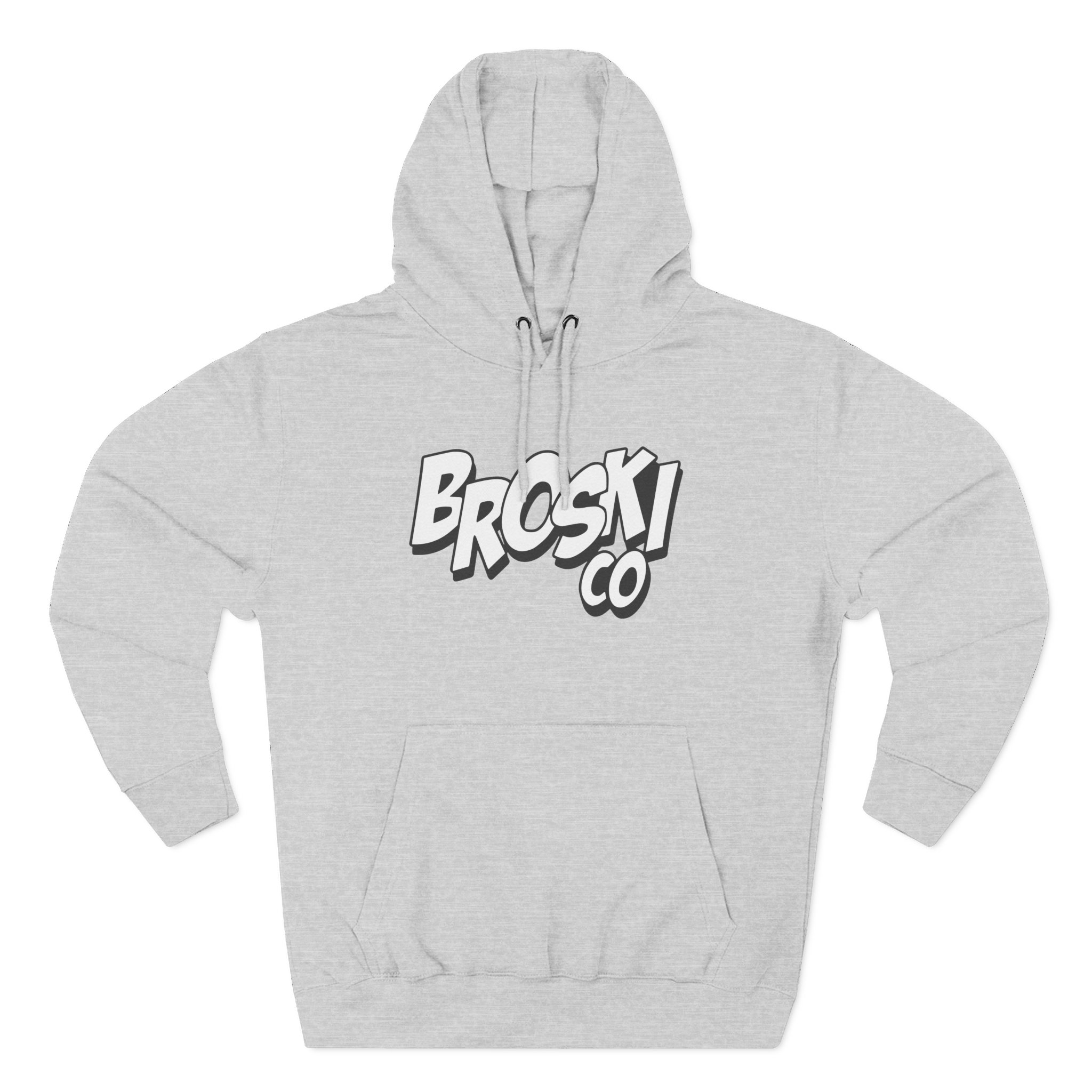 Broski Report Three-Panel Fleece Hoodie