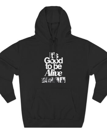 Gaslight Anthem Good to Be Alive Three-Panel Fleece Hoodie
