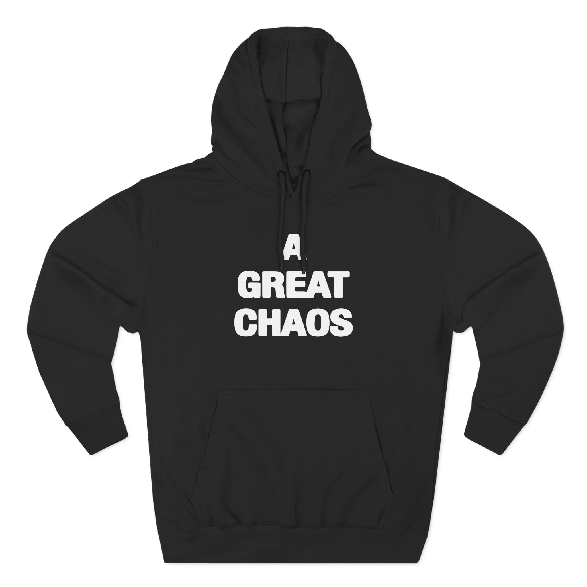 A Great Chaos Three-Panel Fleece Hoodie
