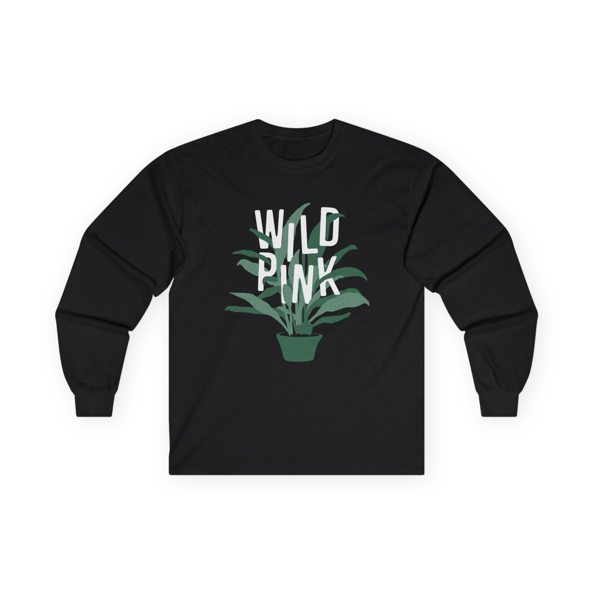 Wild Pink House Plant Unisex Ultra Cotton Long Sleeve Tee
