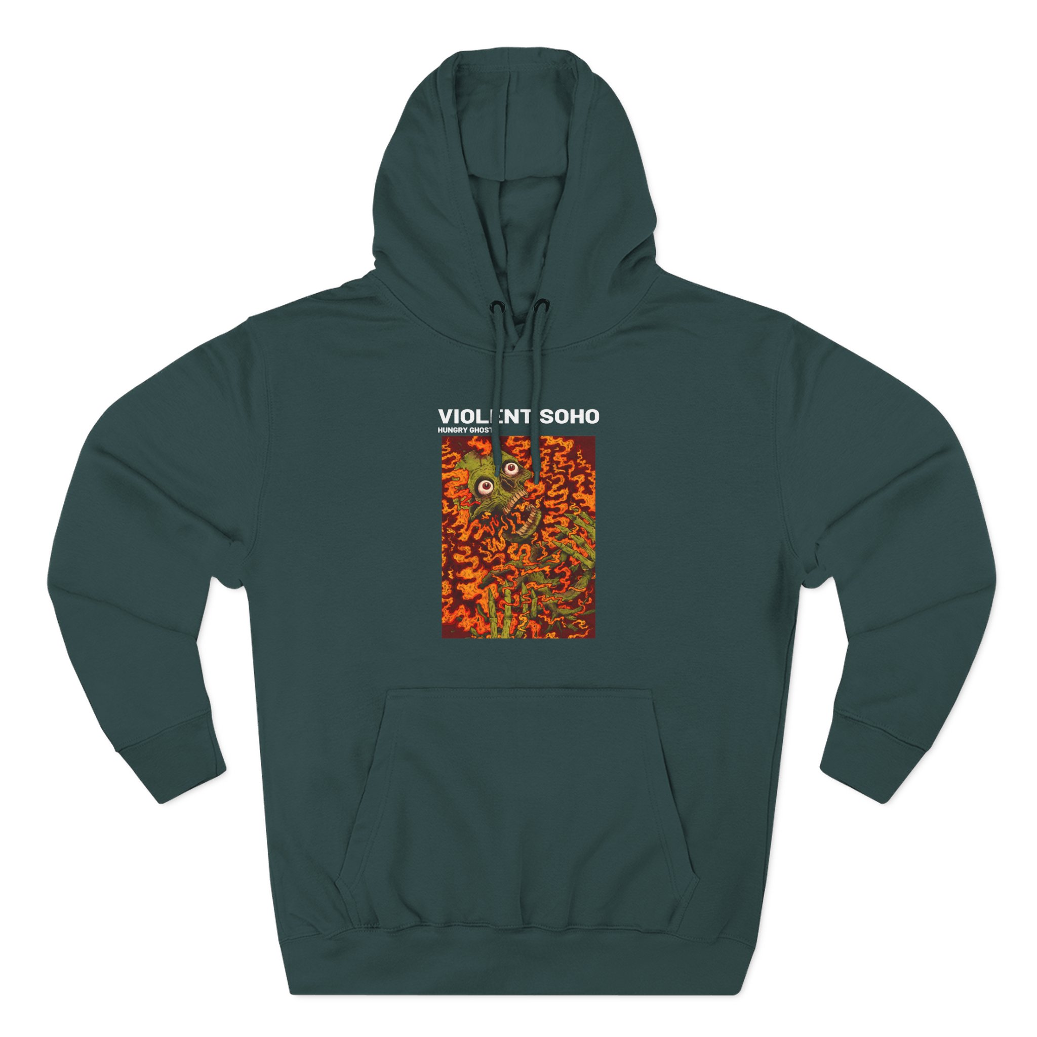 Violent Soho Hungry Ghost Three-Panel Fleece Hoodie