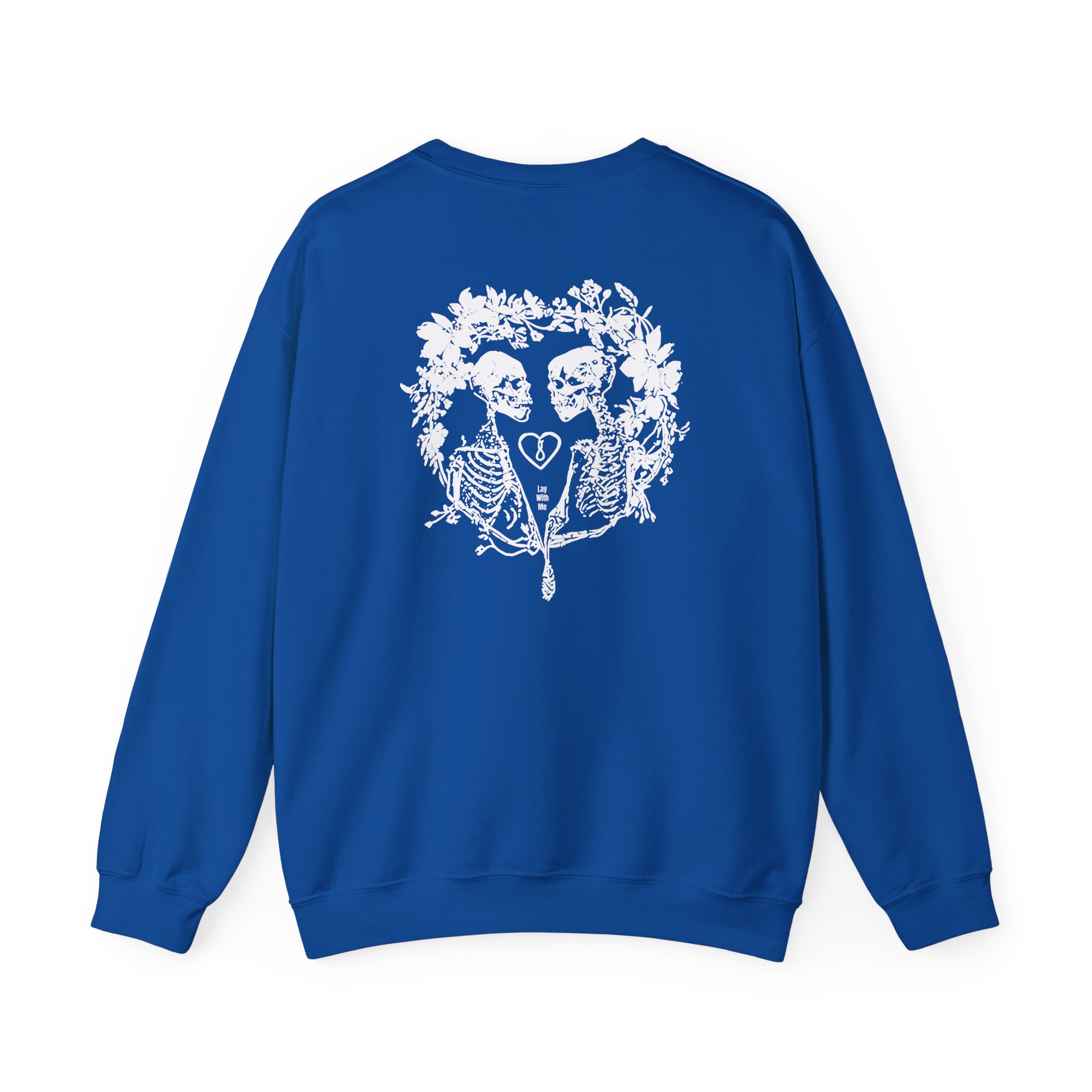 Paleface Lay With Me Flower Unisex Heavy Blendâ„¢ Crewneck Sweatshirt