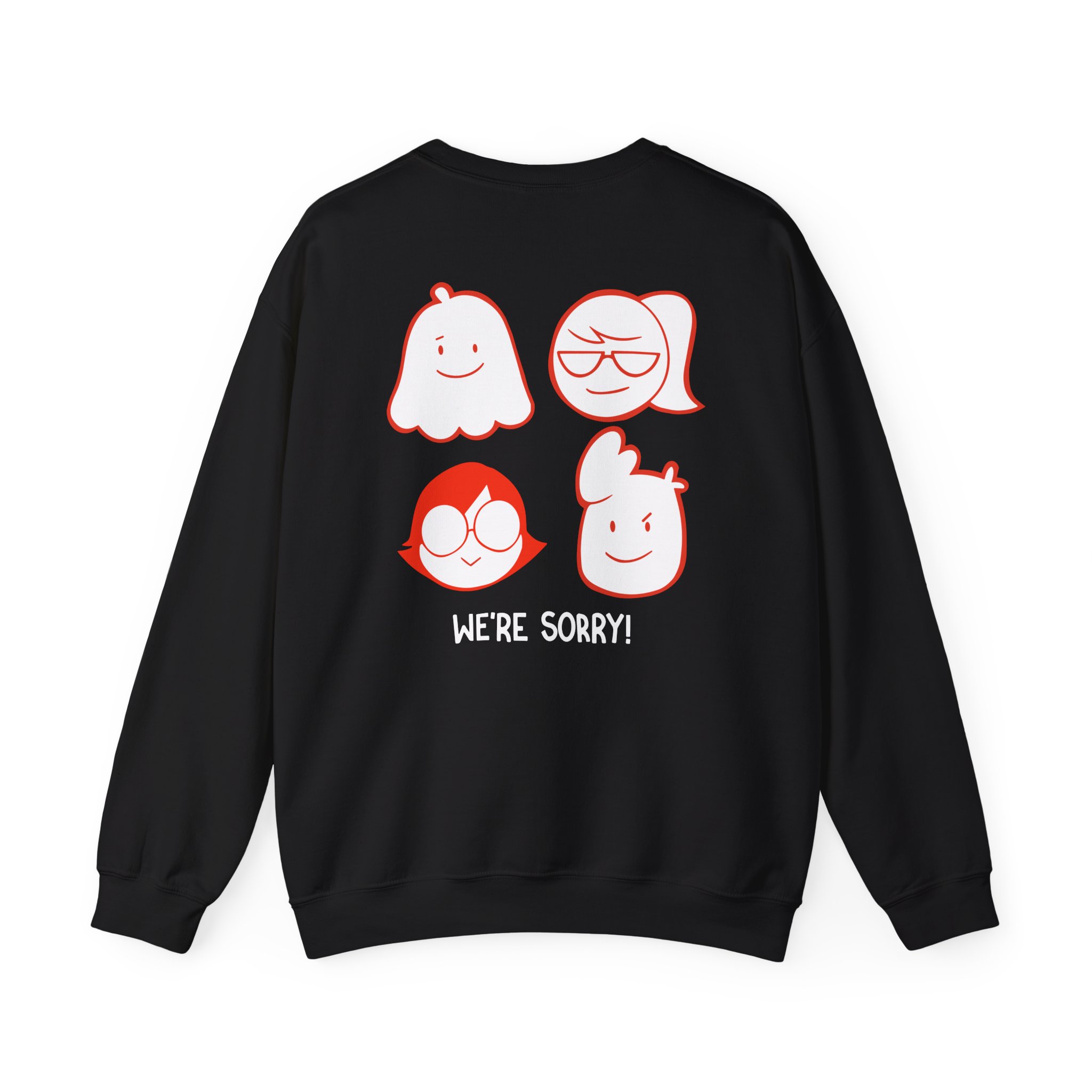 Drawfee Logo Unisex Heavy Blendâ„¢ Crewneck Sweatshirt