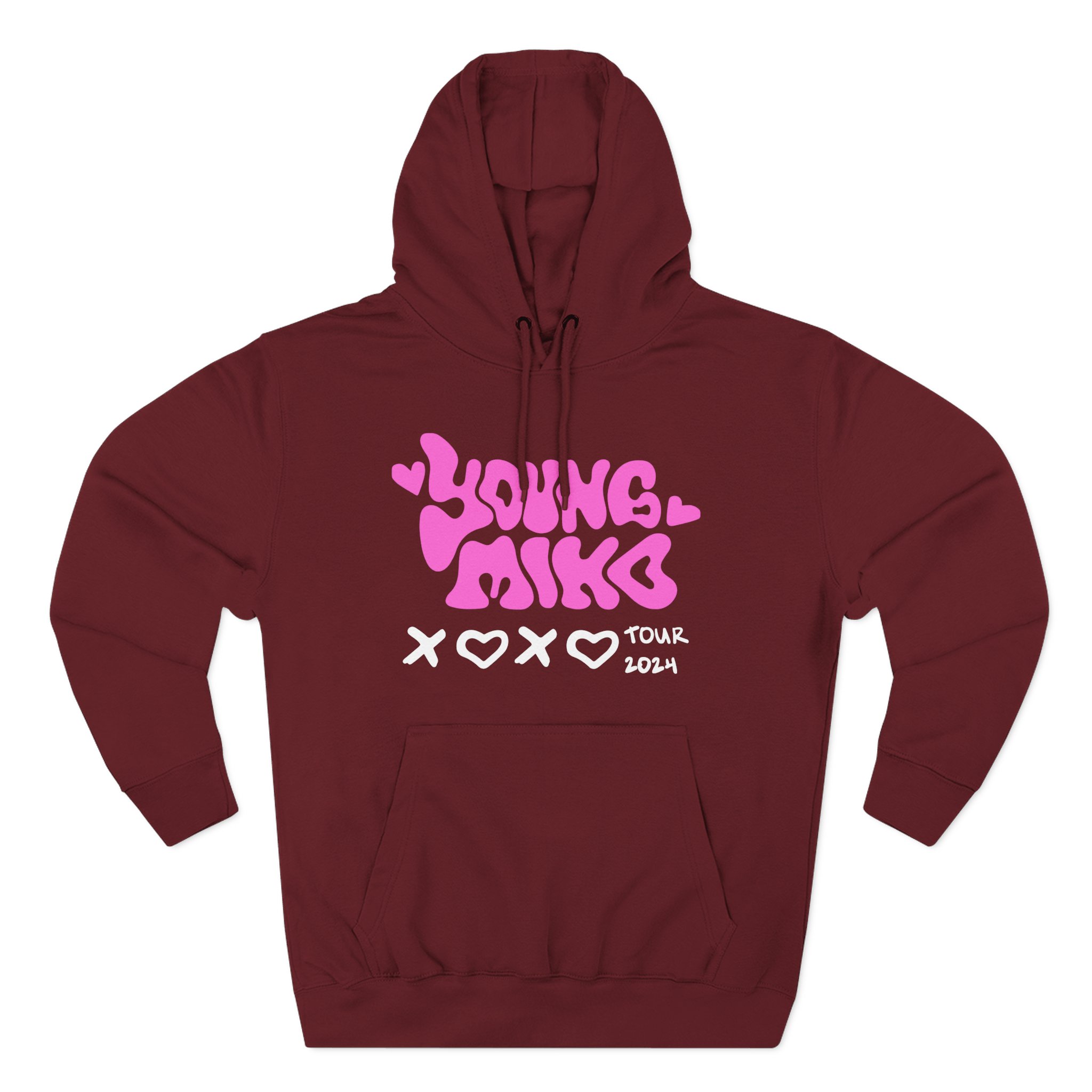 Young Miko Three-Panel Fleece Hoodie