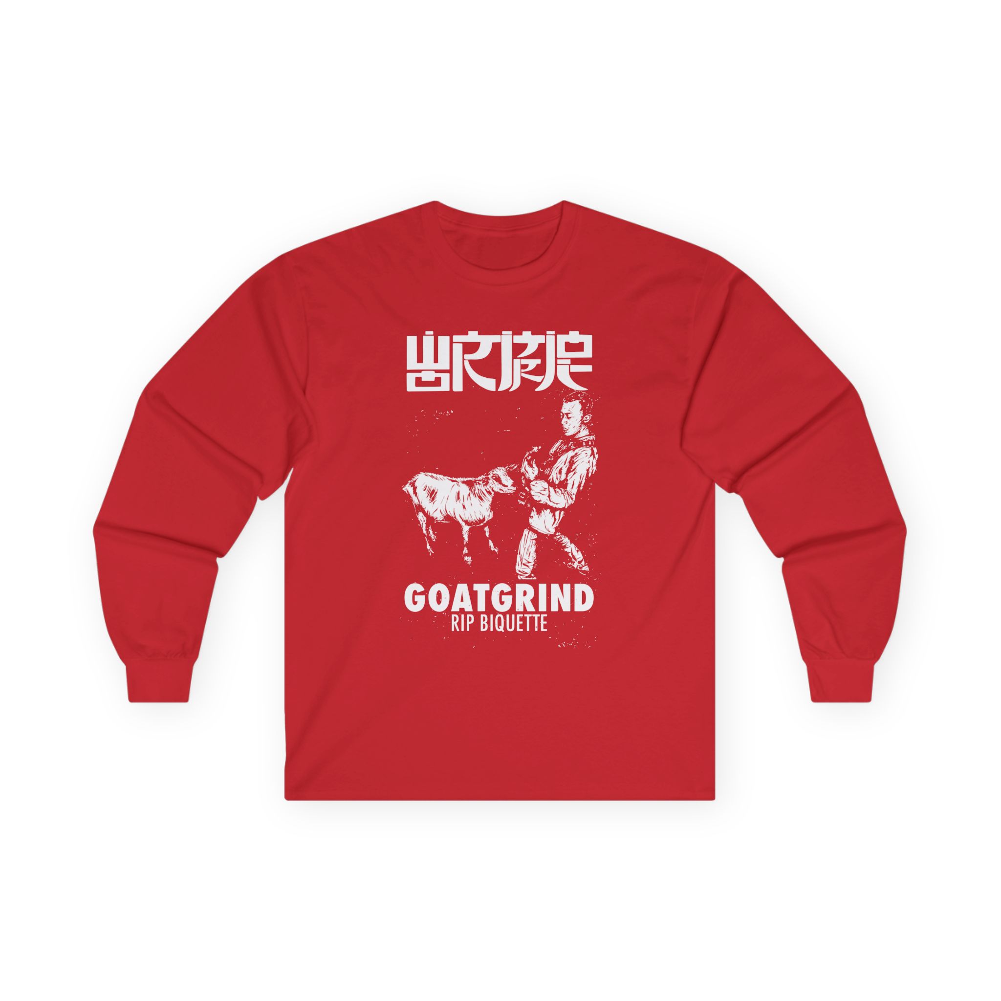 Wormrot Goatgrind Unisex Ultra Cotton Long Sleeve Tee