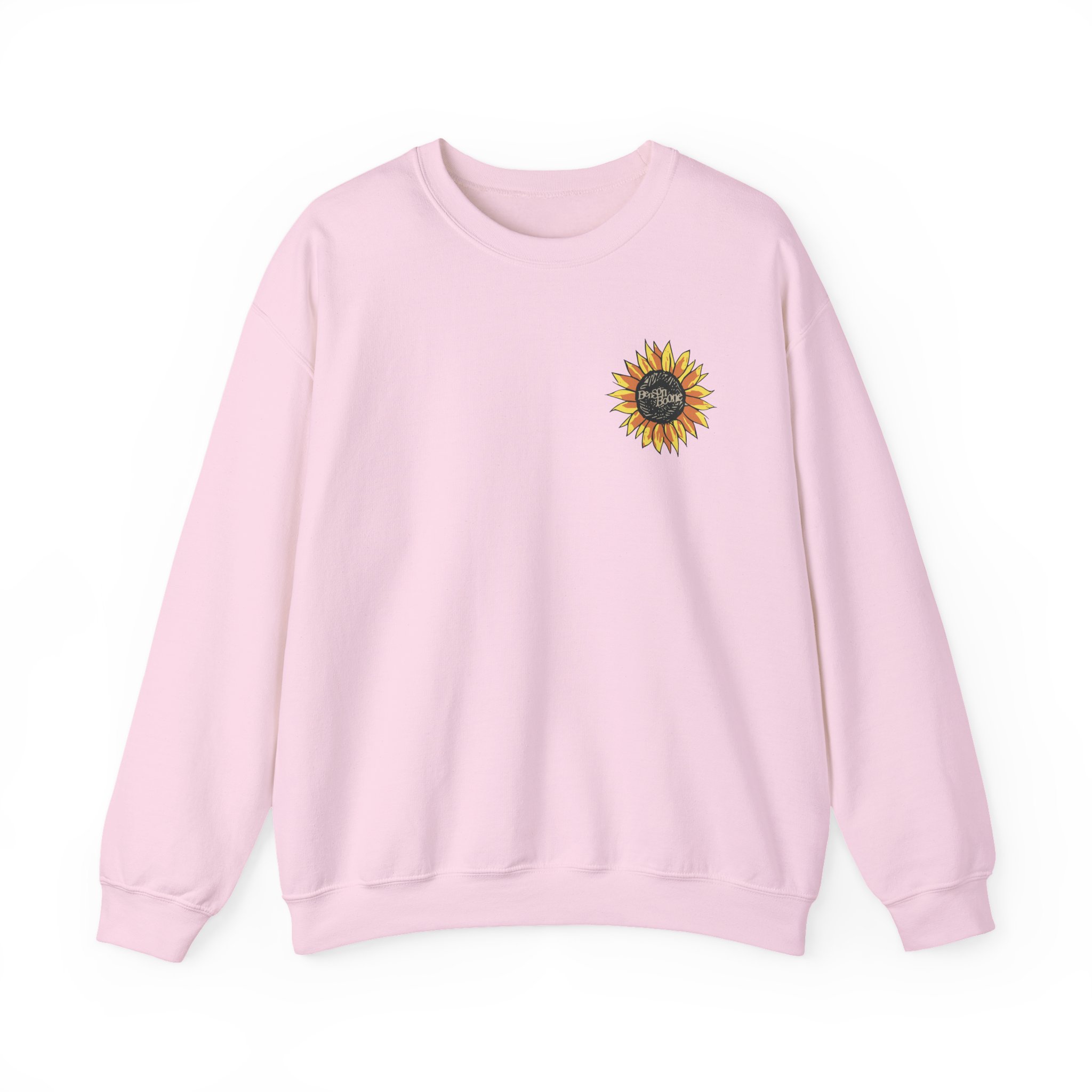 Benson Boone Sunflower Unisex Heavy Blendâ„¢ Crewneck Sweatshirt