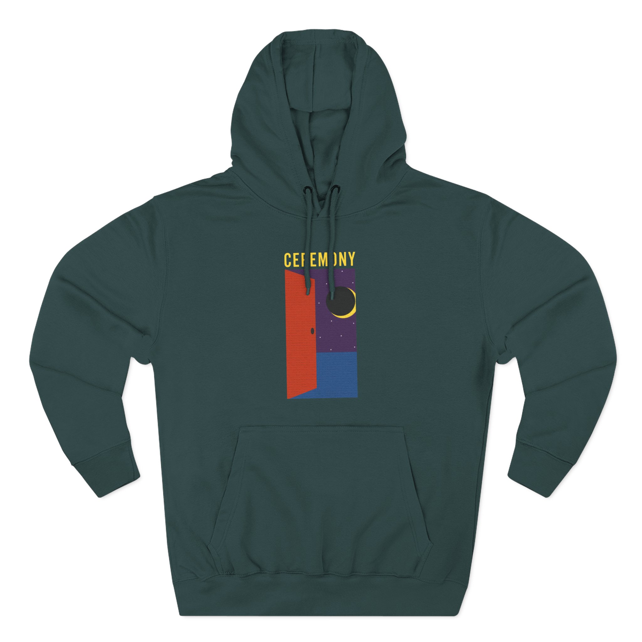 Ceremony in the Spirit World Now Three-Panel Fleece Hoodie