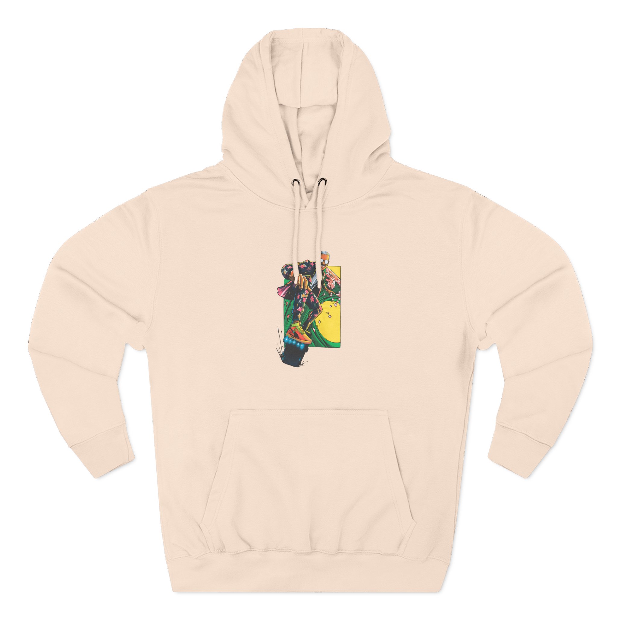Ben Cristovao Three-panel Fleece Hoodie