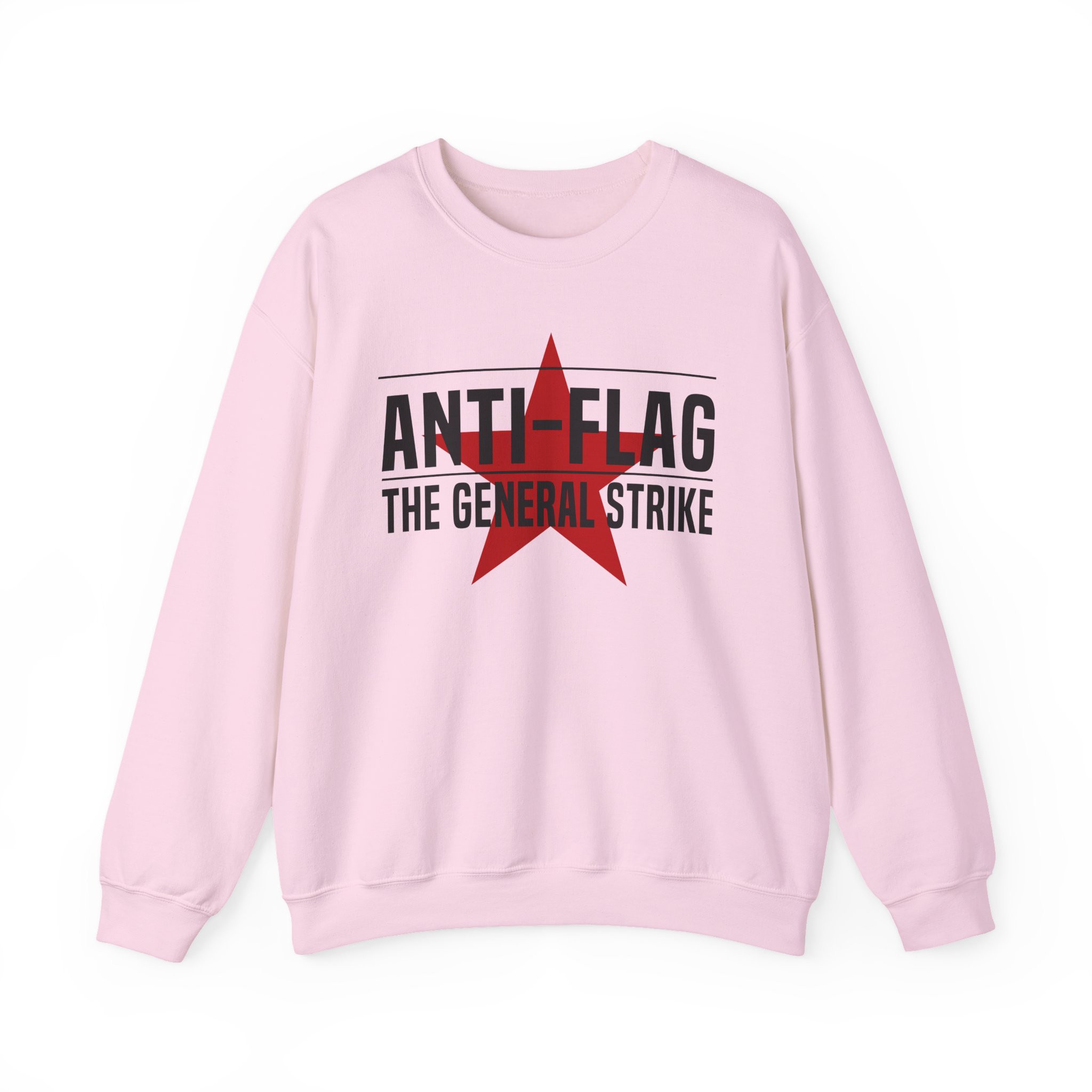 Anti Flag the General Strike Unisex Heavy Blendâ„¢ Crewneck Sweatshirt