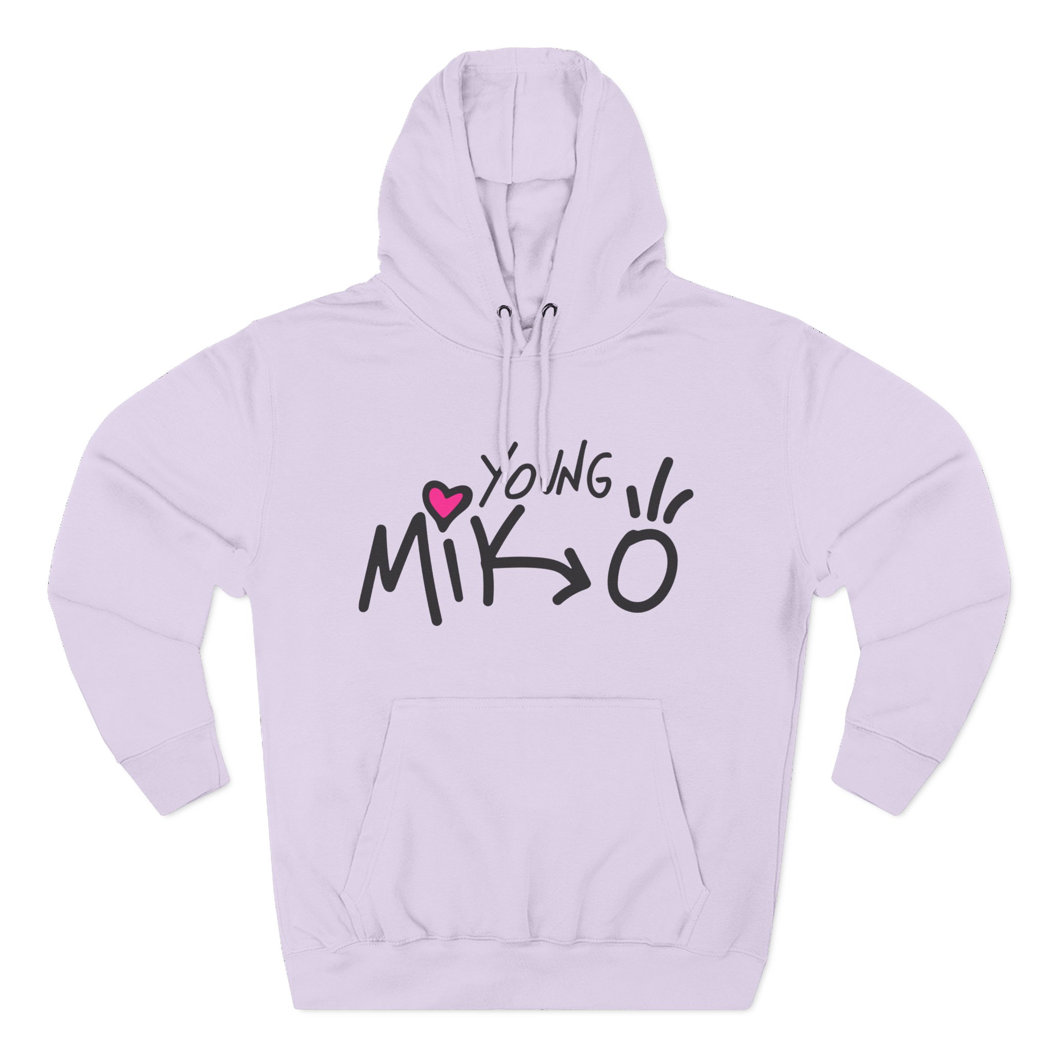 Young Miko Three-Panel Fleece Hoodie