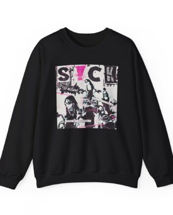 The Warning Black S!ck Unisex Heavy Blend™ Crewneck Sweatshirt