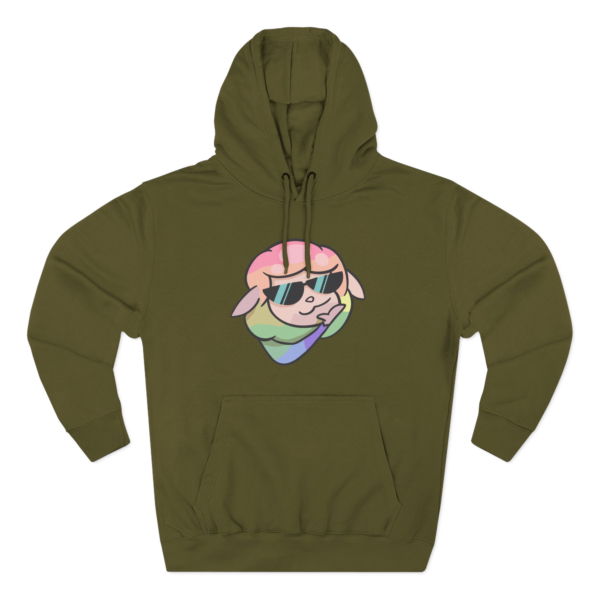 Captain Puffy Three-Panel Fleece Hoodie