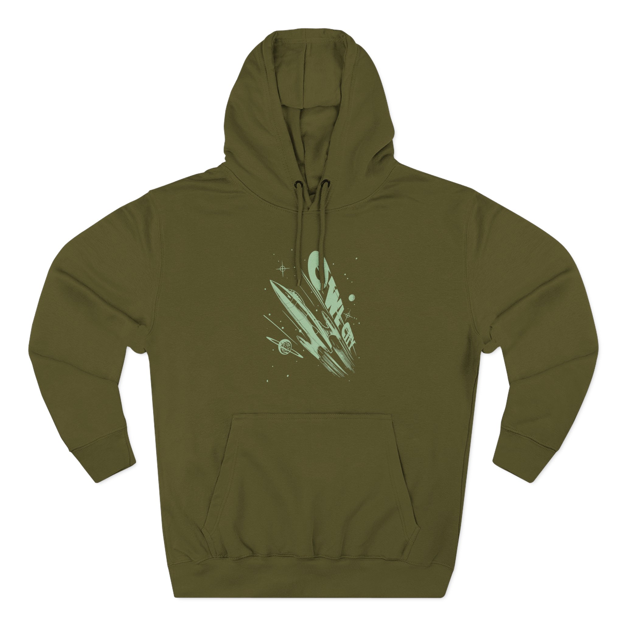 Owl City Rocket Three-Panel Fleece Hoodie