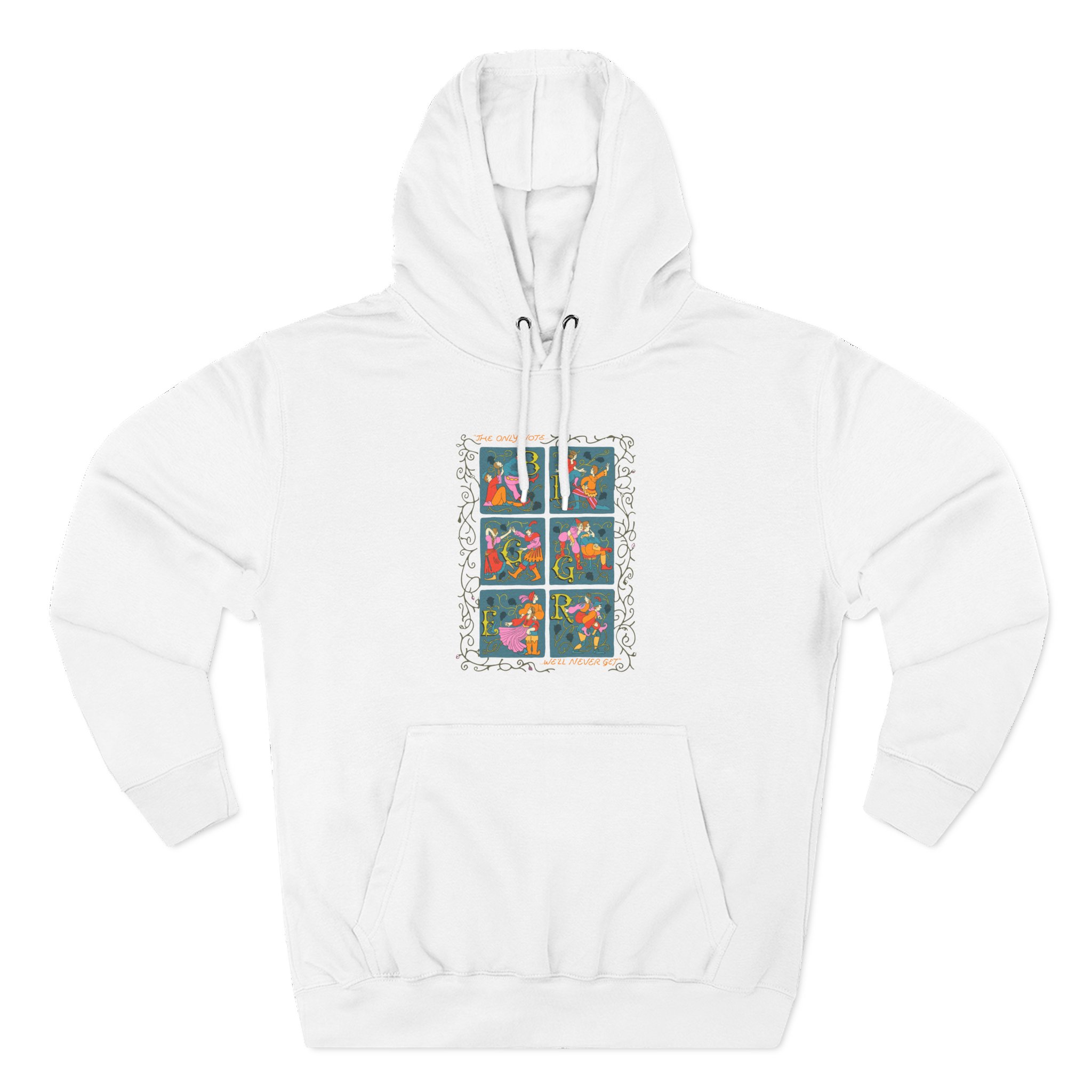 Drawfee Medieval Improvisation Three-Panel Fleece Hoodie