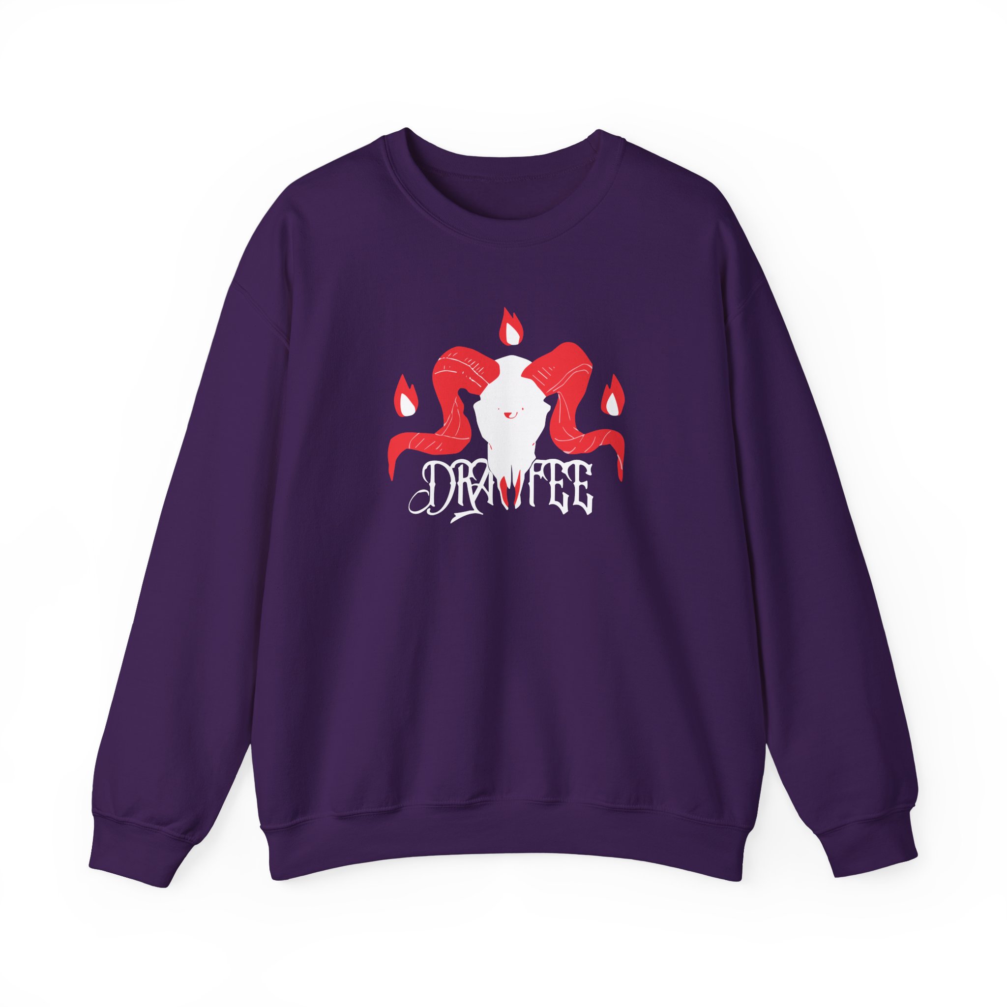 Drawfee Metal Unisex Heavy Blendâ„¢ Crewneck Sweatshirt