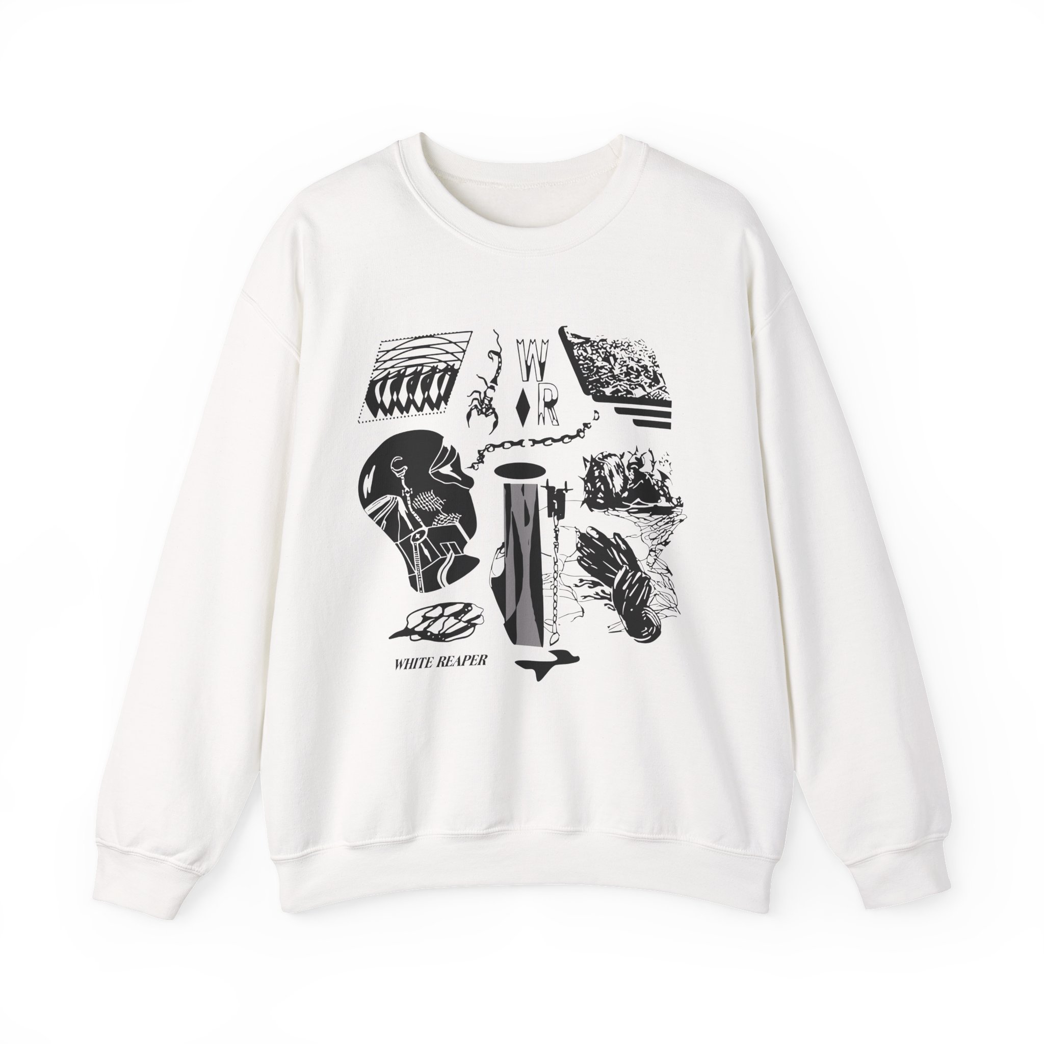 White Reaper Unisex Heavy Blendâ„¢ Crewneck Sweatshirt