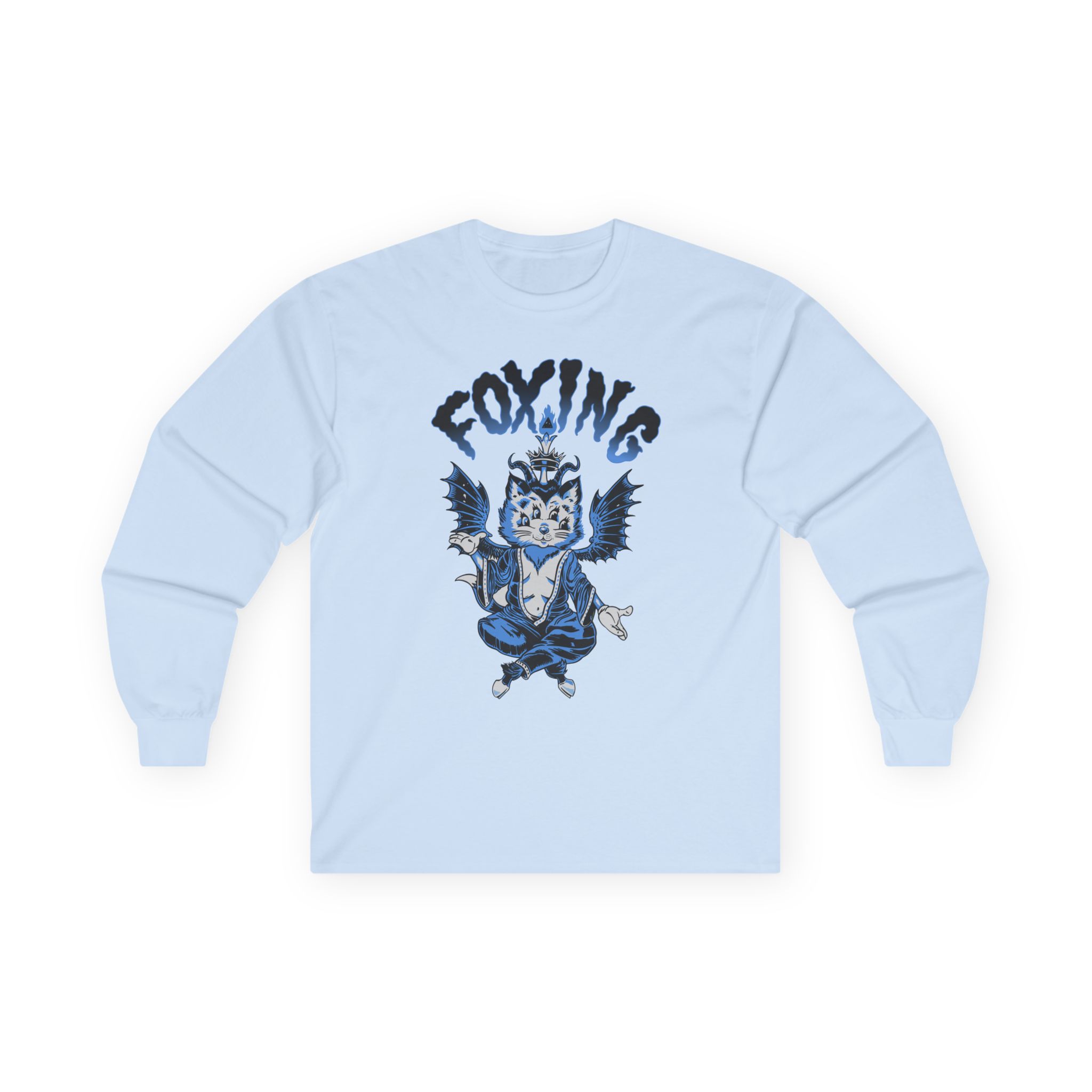 Foxing Four-eyed Cat Unisex Ultra Cotton Long Sleeve Tee