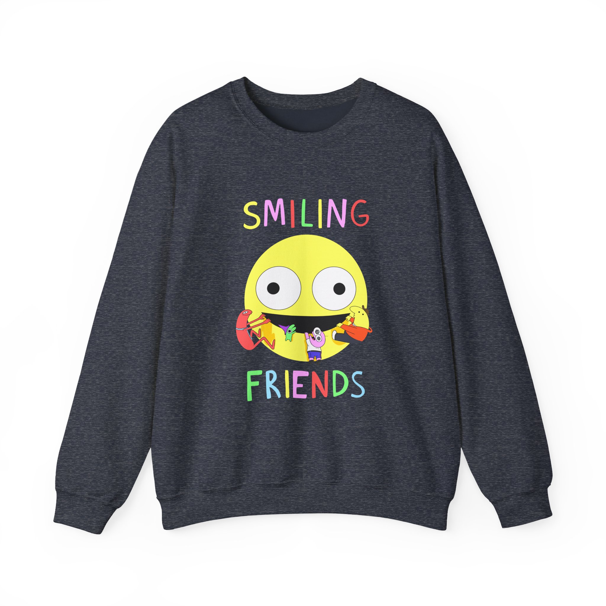 Smiling Friends Unisex Heavy Blend Crewneck Sweatshirt