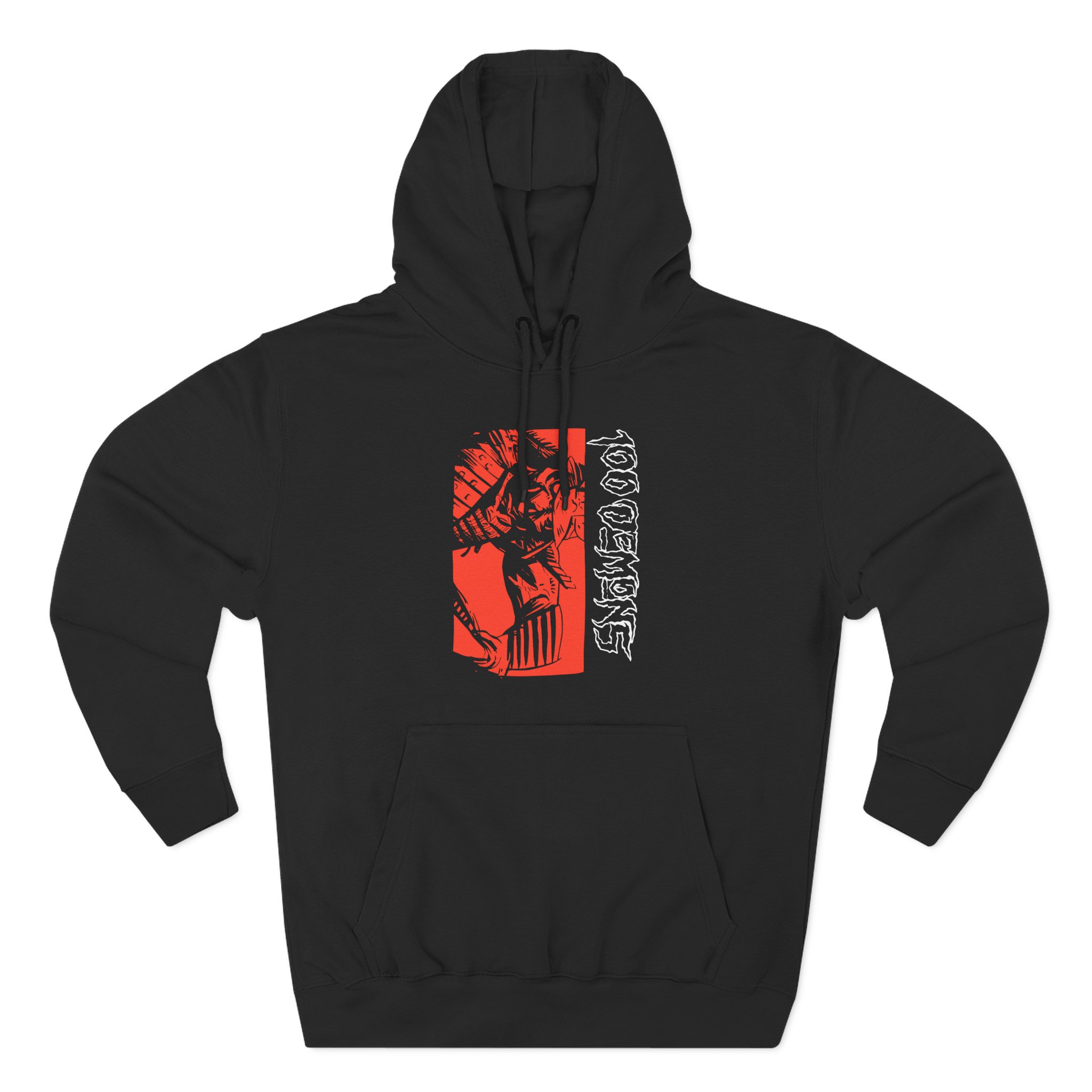 100 Demons Three-Panel Fleece Hoodie