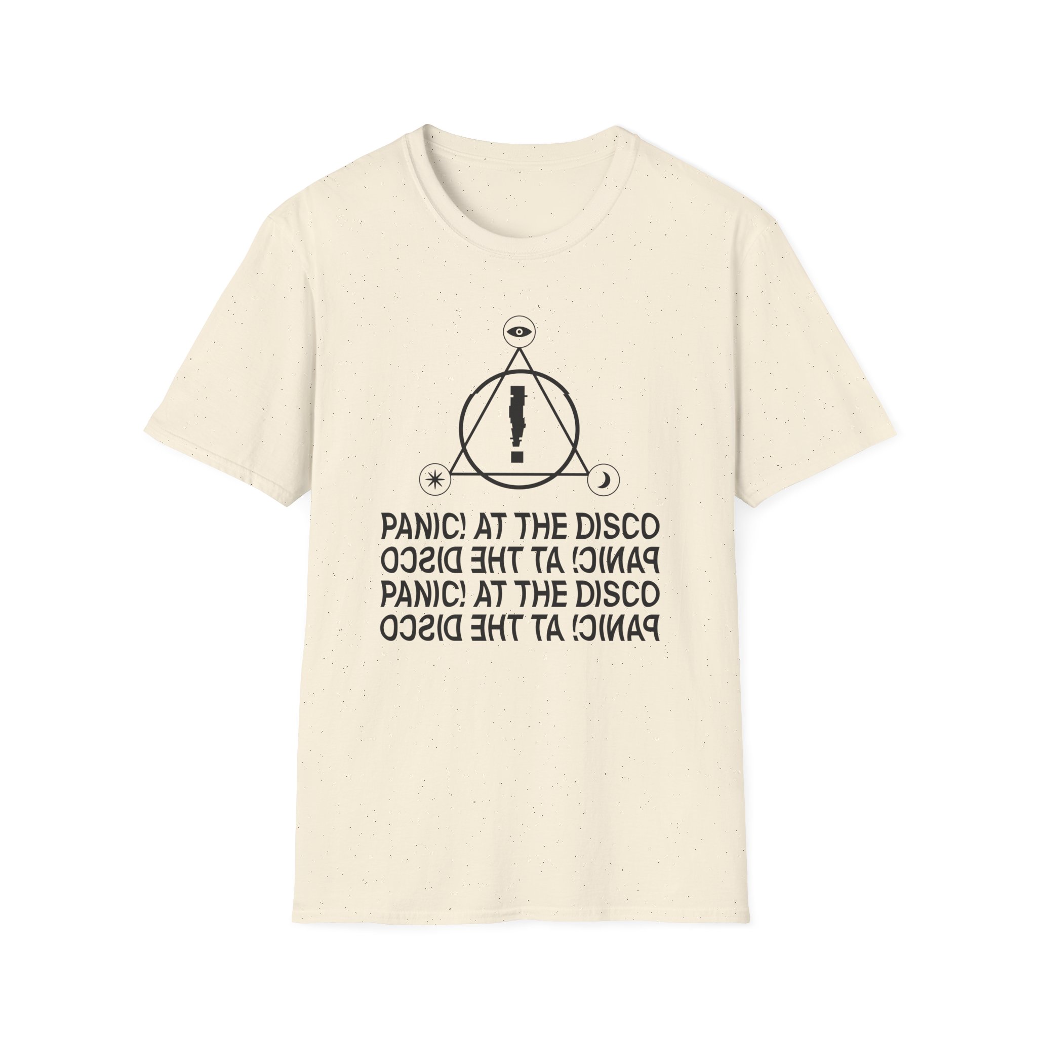 Panic at the Disco Stacked Wave Logo Unisex Softstyle T-Shirt