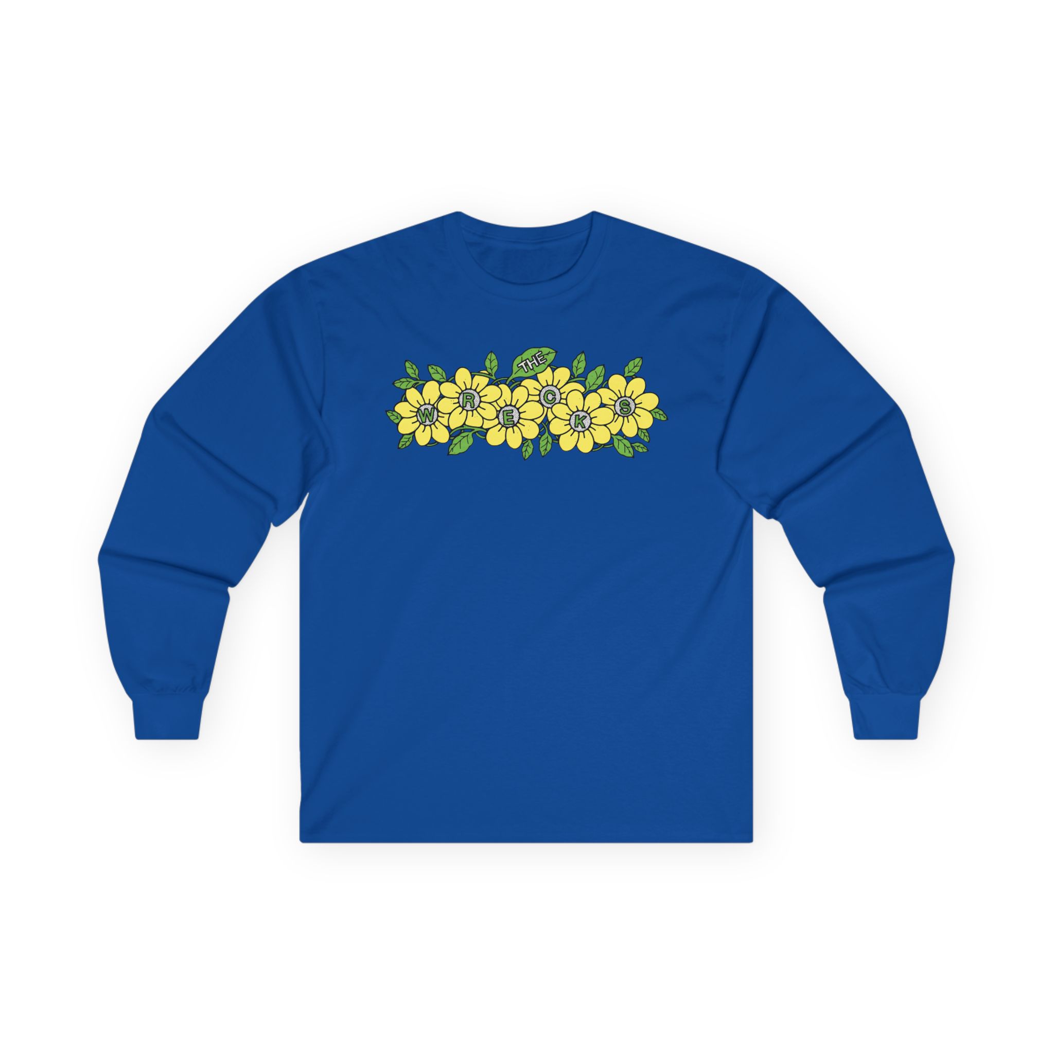 The Wrecks Flower Unisex Ultra Cotton Long Sleeve Tee