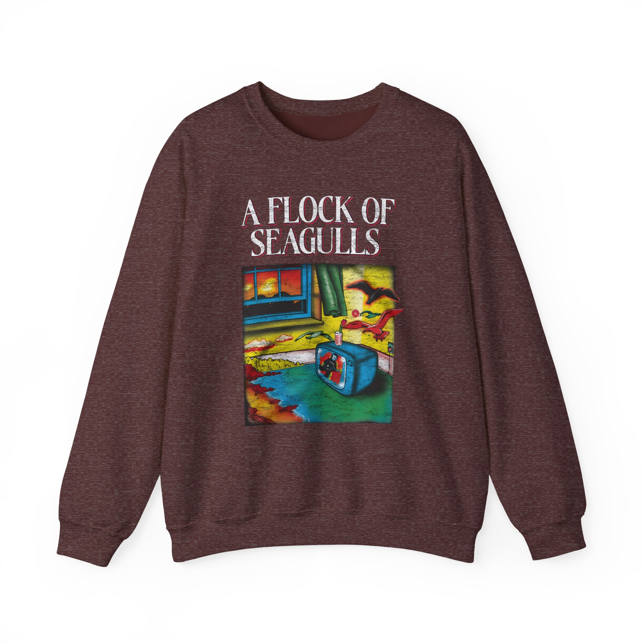 A Flock of Seagulls I Ran Tour Unisex Heavy Blendâ„¢ Crewneck Sweatshirt