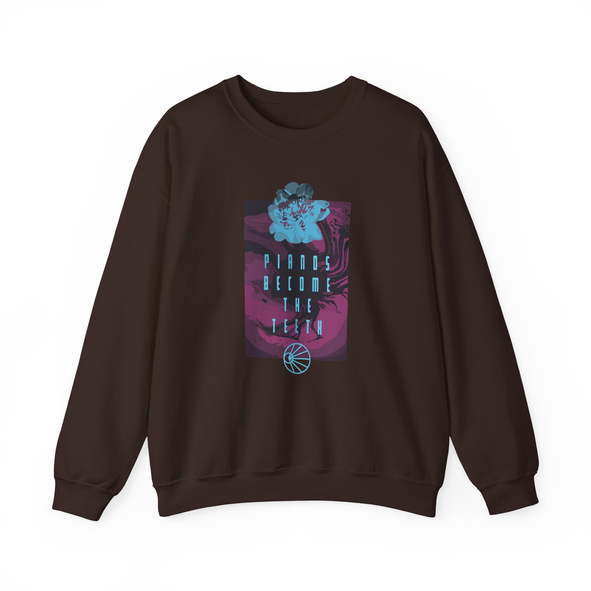 Pianos Become the Teeth Abstract Flowers Unisex Heavy Blendâ„¢ Crewneck Sweatshirt