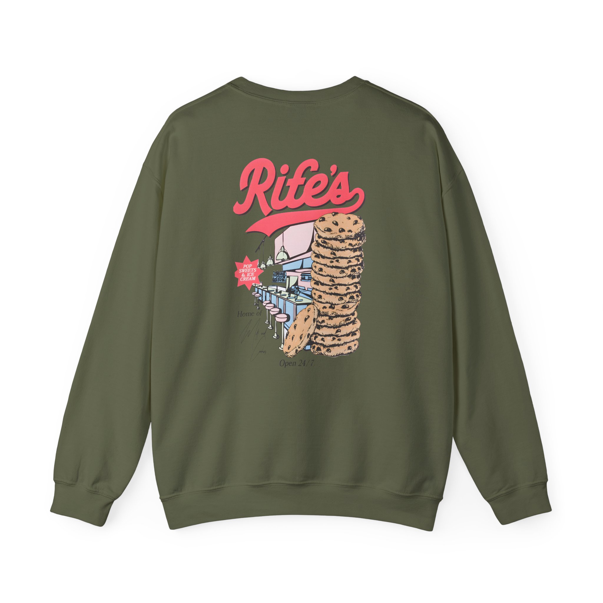 Matt Rife Diner Unisex Heavy Blendâ„¢ Crewneck Sweatshirt
