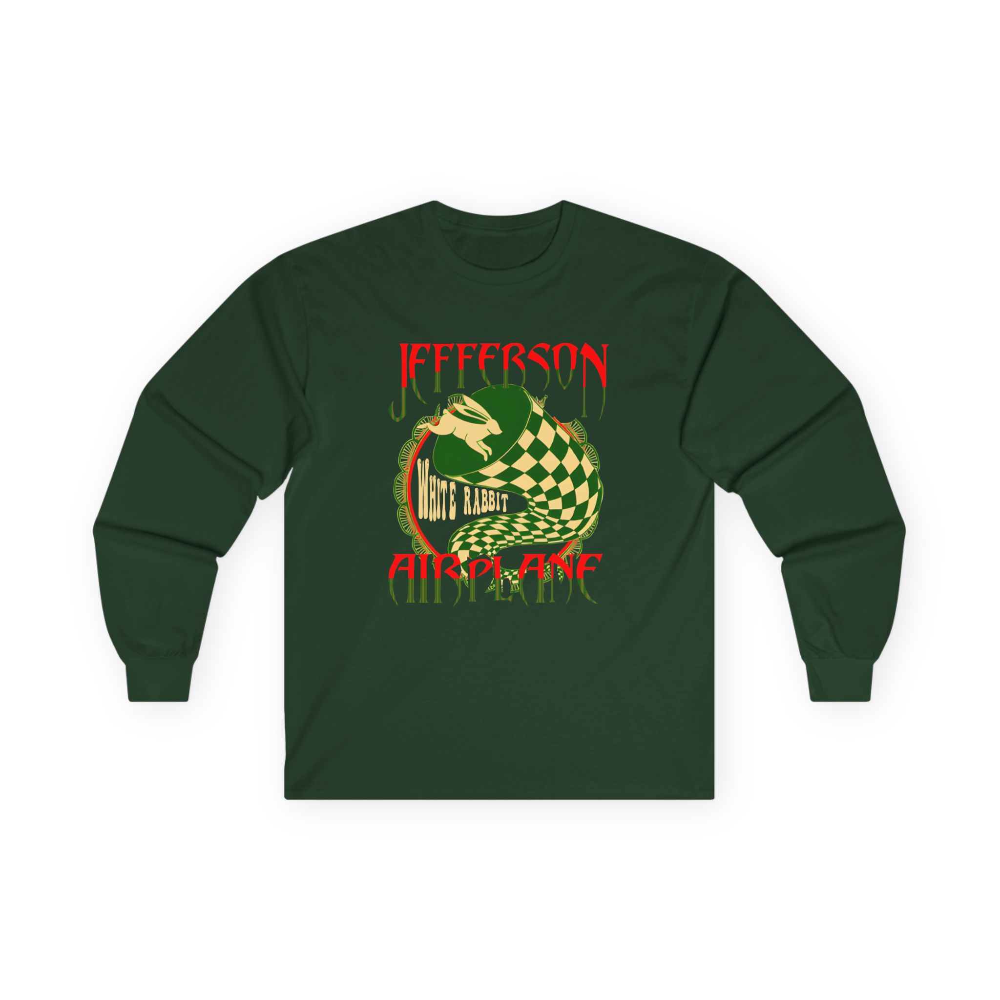 Jefferson Airplane Rabbit Unisex Ultra Cotton Long Sleeve Tee
