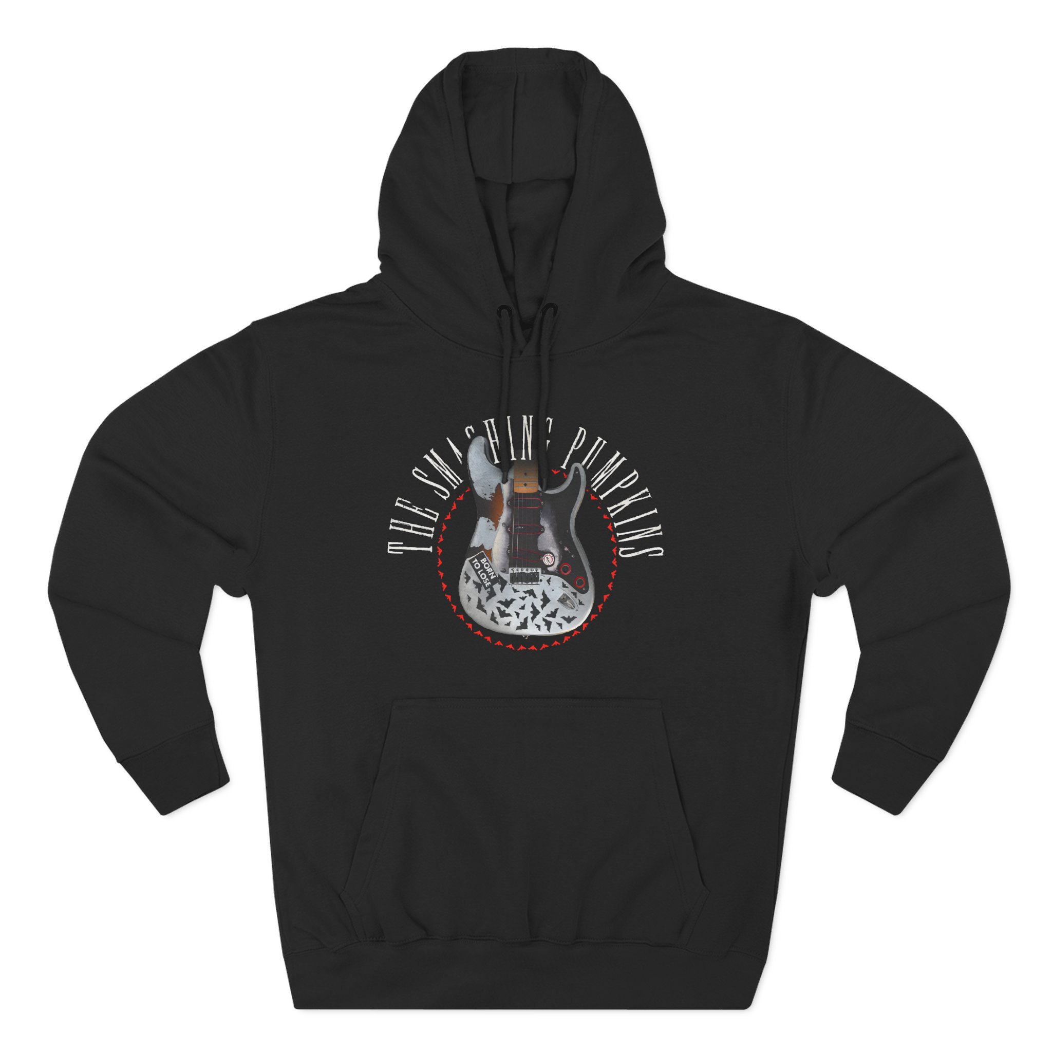 The Smashing Pumpkins Bat Strat Three-Panel Fleece Hoodie