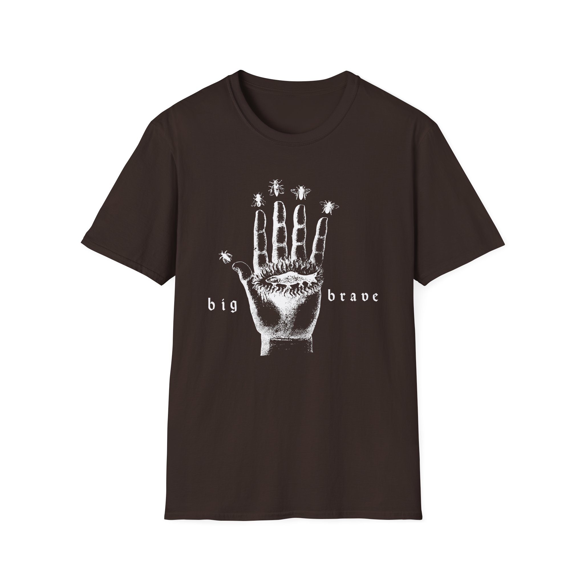 Big Brave Hand Unisex Softstyle T-Shirt