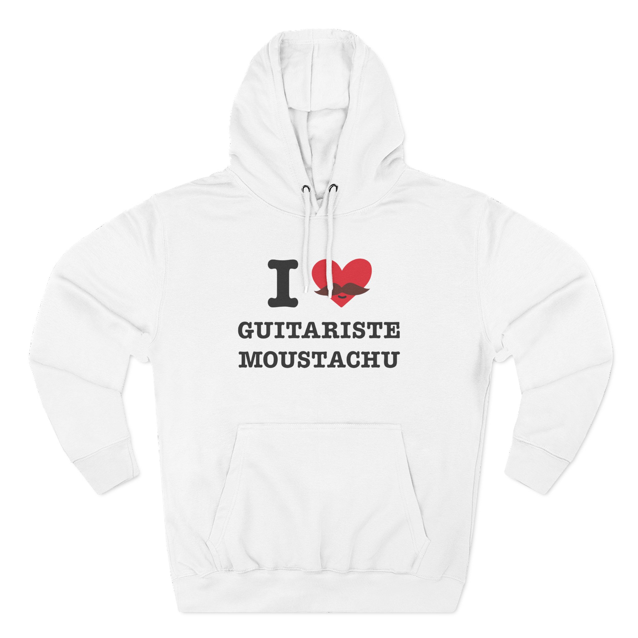 Hayley Williams Moustachu Three-Panel Fleece Hoodie