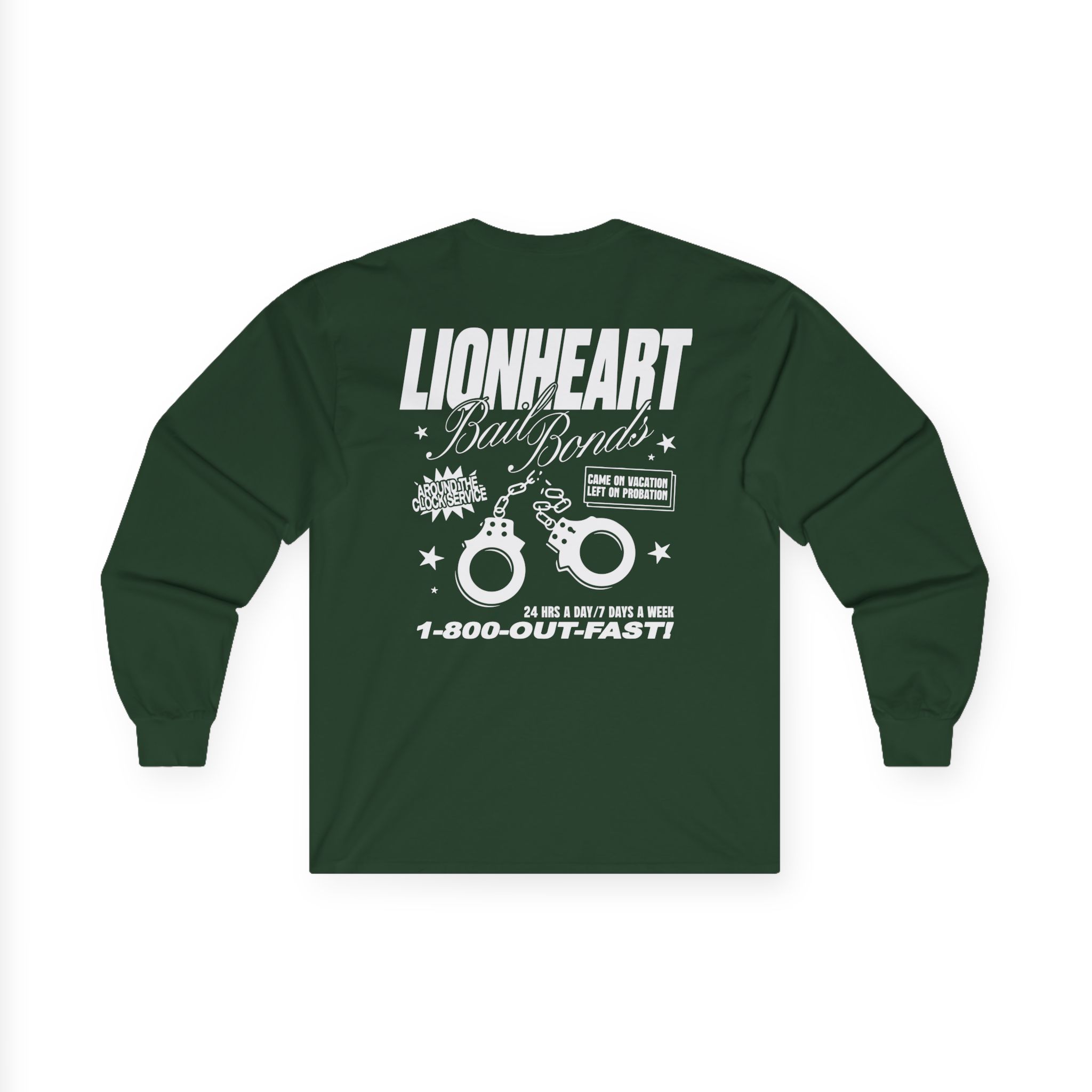 Lionheart "Bail Bonds" Unisex Ultra Cotton Long Sleeve Tee