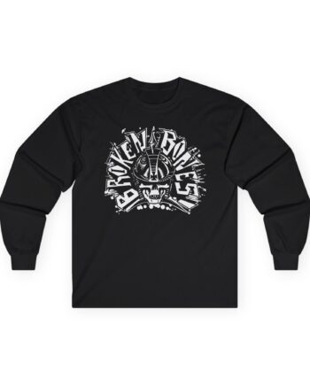 Broken Bones Skull Logo Unisex Ultra Cotton Long Sleeve Tee