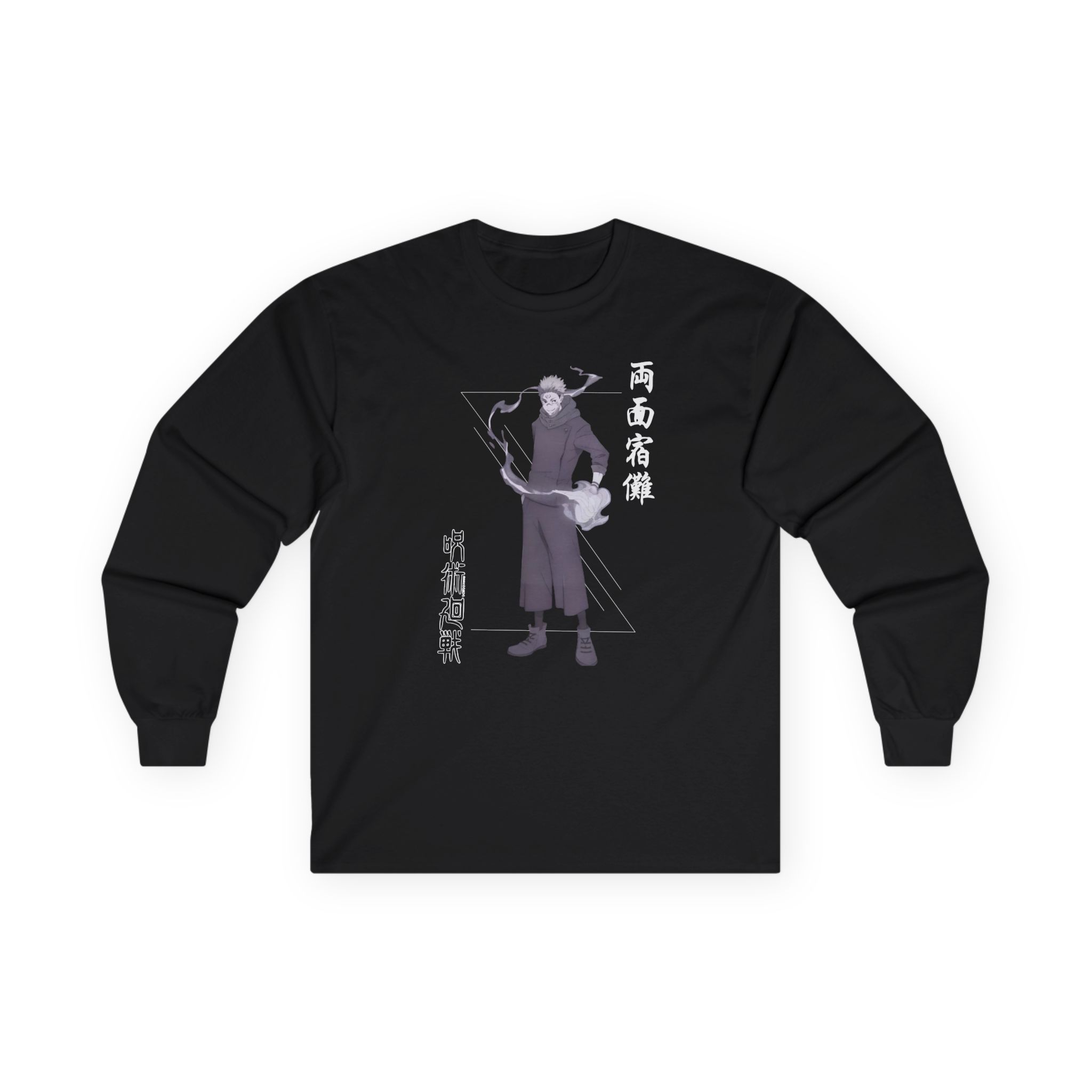 Jujutsu Kaisen Sukuna Name Unisex Ultra Cotton Long Sleeve Tee
