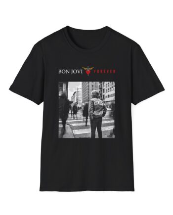 Bon Jovi Album Cover Unisex Softstyle T-Shirt